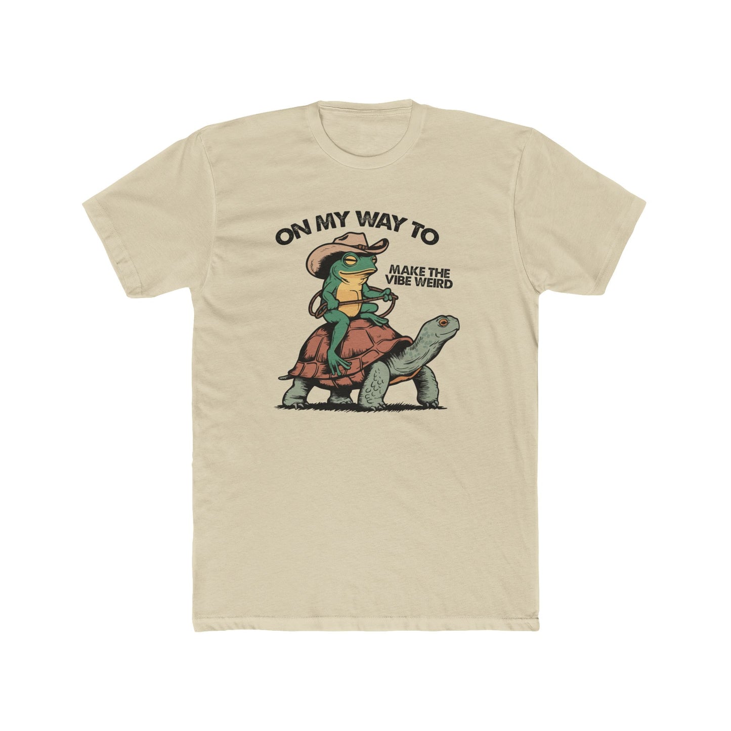 Whimsical Animal Graphic Tee, Playful T-Shirt, Unisex Cotton Crew, Funny Gift, Casual Wear, Riff Raff Wear