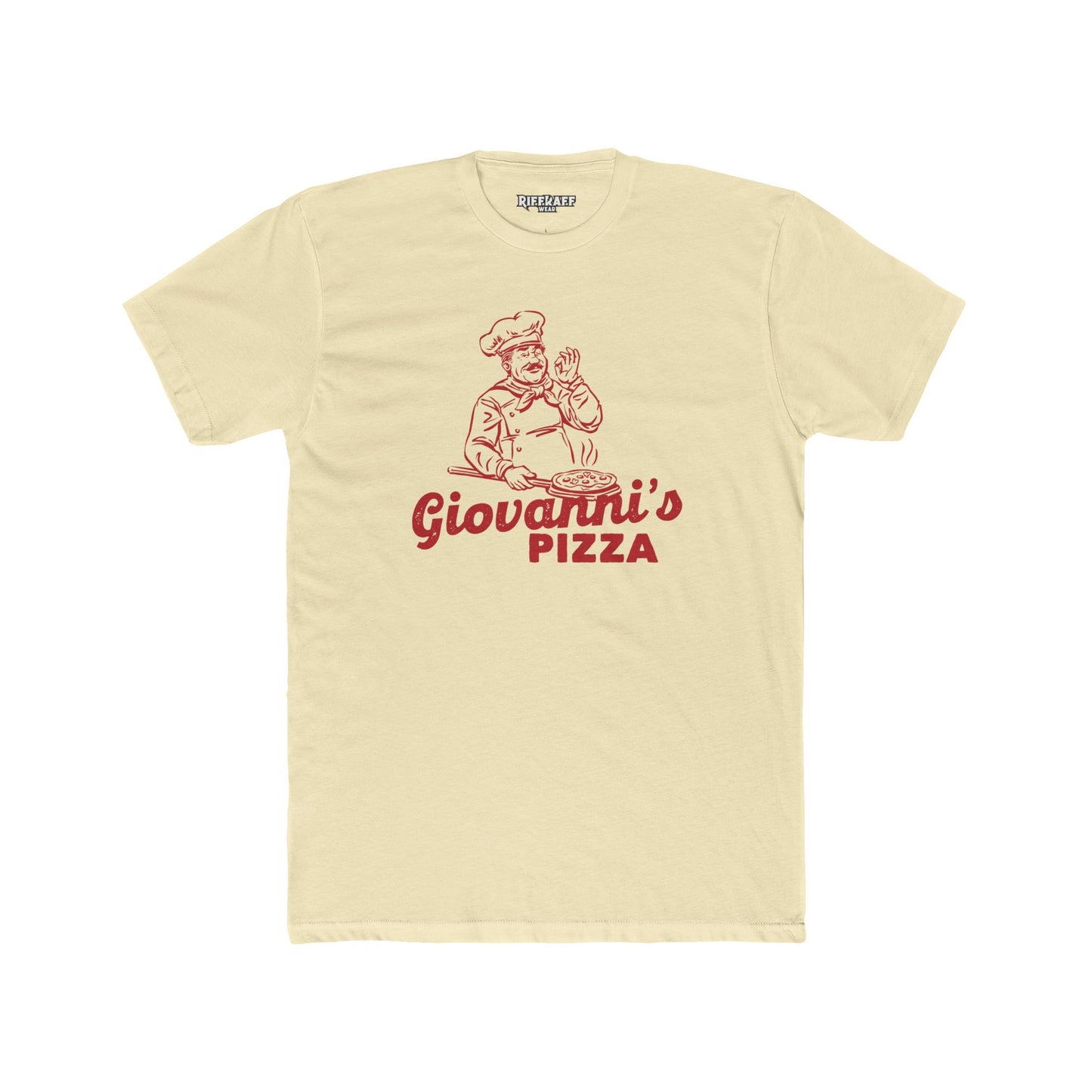 Unisex Cotton Crew Tee - Pizza Box - Riff Raff Wear