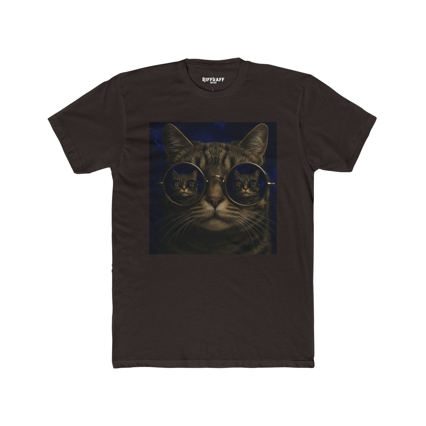 Cool Cat Unisex Cotton Crew Tee - Fun Pet Lover Shirt - Riff Raff Wear