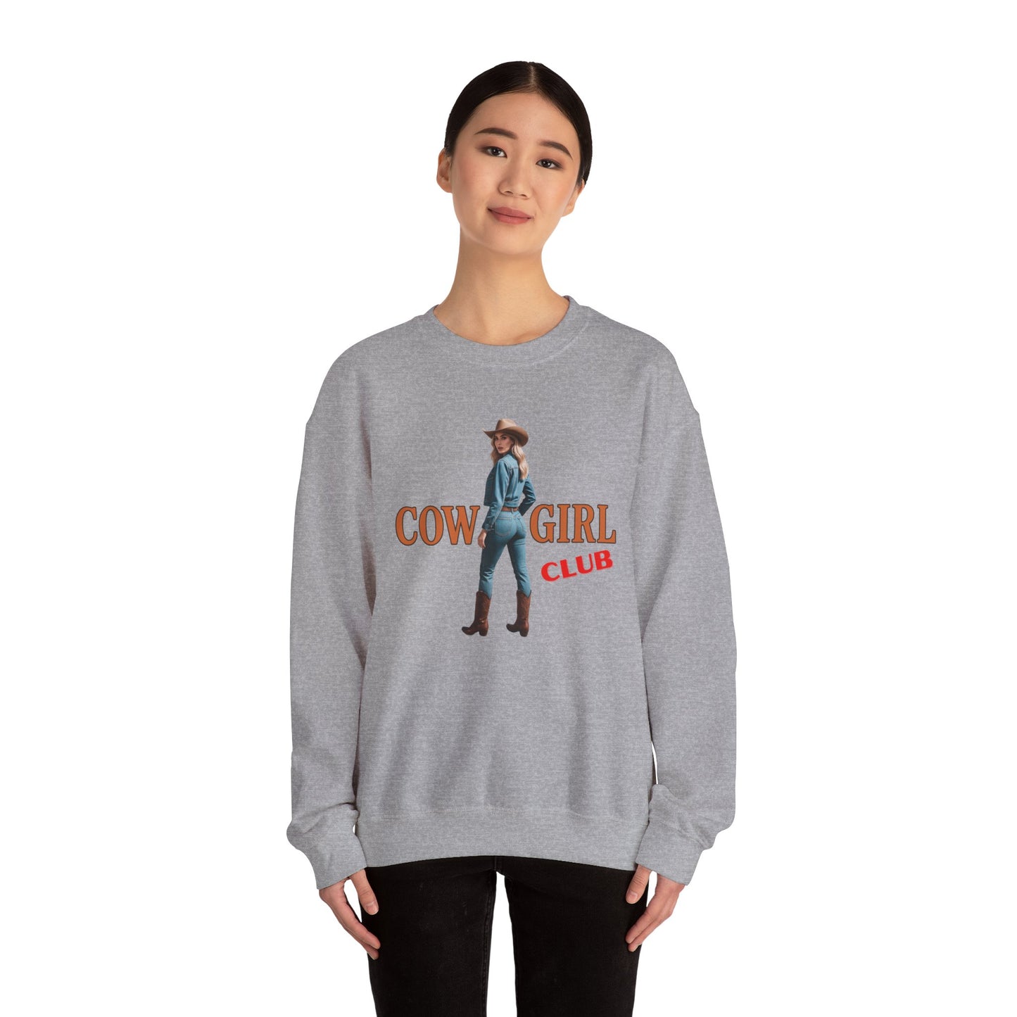Cowgirl Club Unisex Heavy Blend™ Sweatshirt - Riff Raff Wear