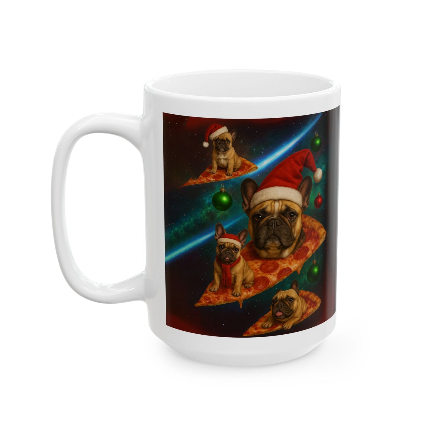 Festive Holiday Ceramic Mug with Christmas Tree Design, Cozy Drinkware Gift for Coffee Lovers, Winter Wonderland Decor, 11oz 15oz - Riff Raff Wear