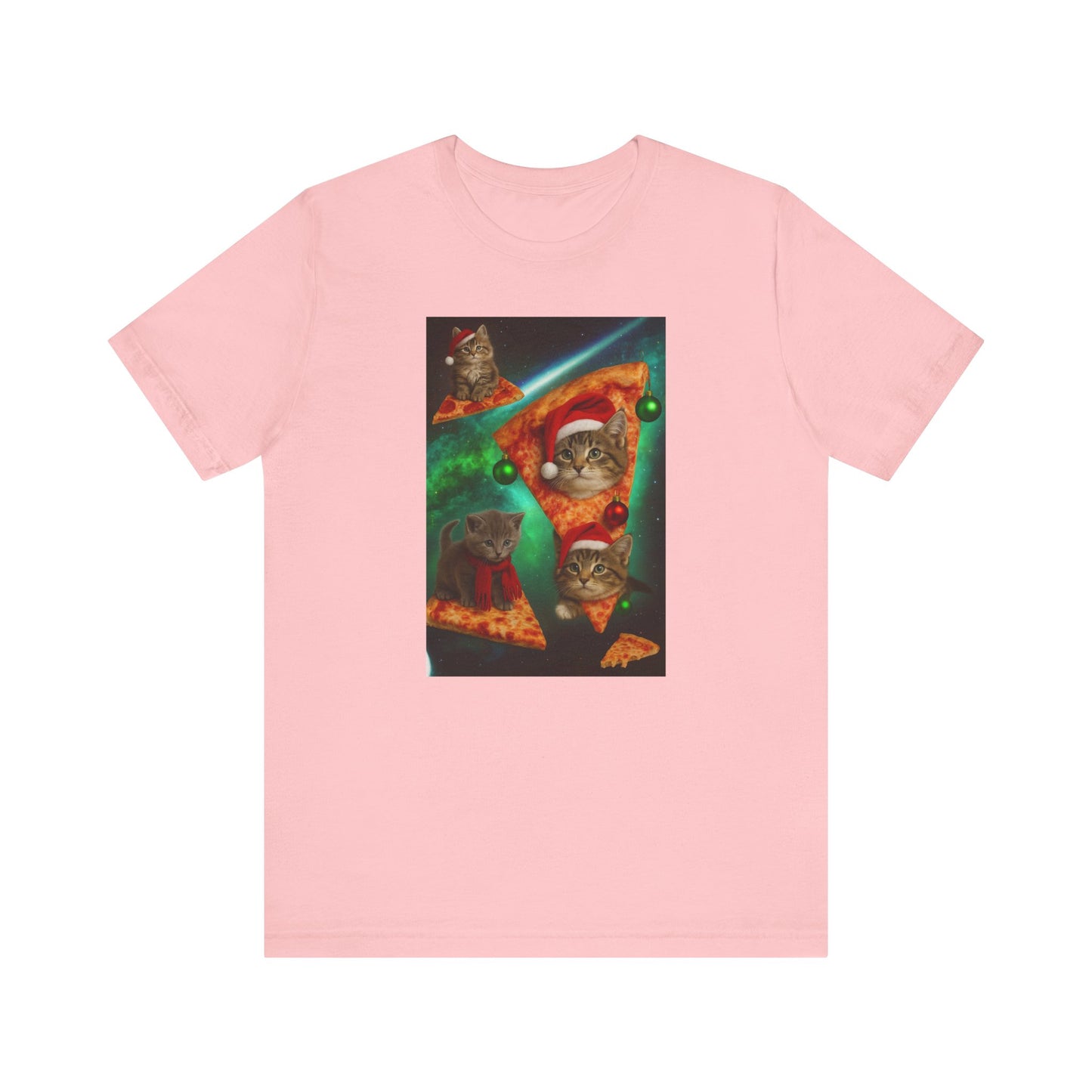 Pizza Cat Unisex Tee, Funny Cat T-Shirt, Cat Lover Gift, Cute Pet Apparel, Trendy Pizza Shirt, Cool Cat Design - Riff Raff Wear