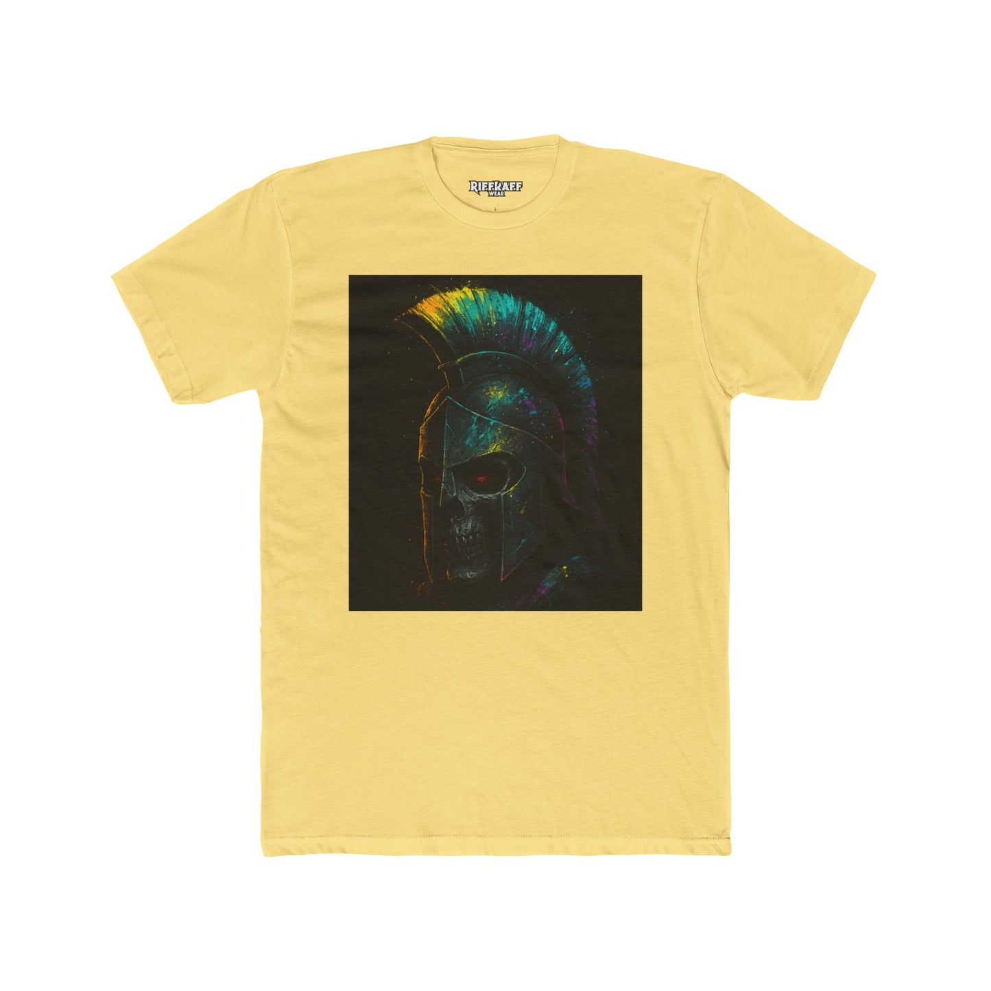 Spartan Warrior Unisex Cotton Crew Tee - Graphic Tee - Riff Raff Wear