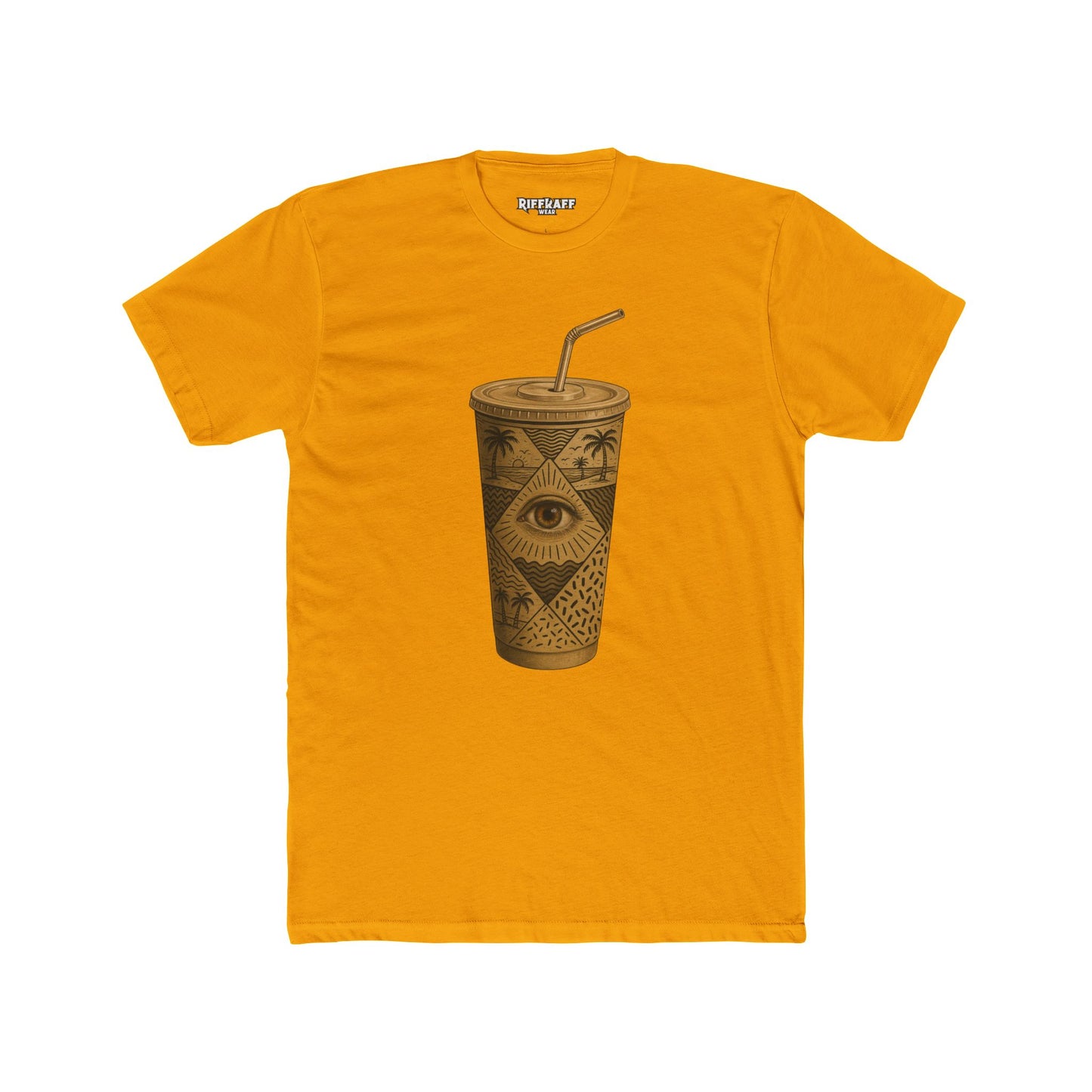 Cool Eye Graphic Unisex Cotton Crew Tee - Riff Raff Wear