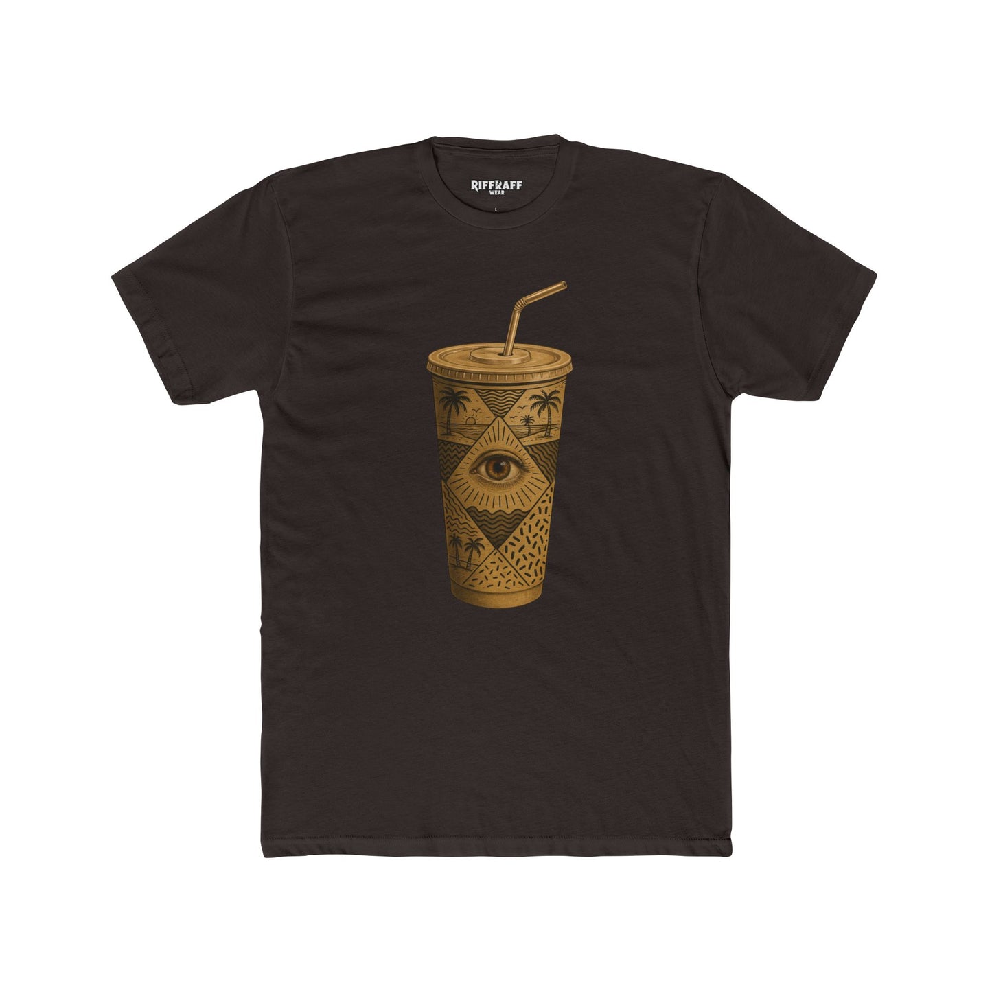 Cool Eye Graphic Unisex Cotton Crew Tee - Riff Raff Wear