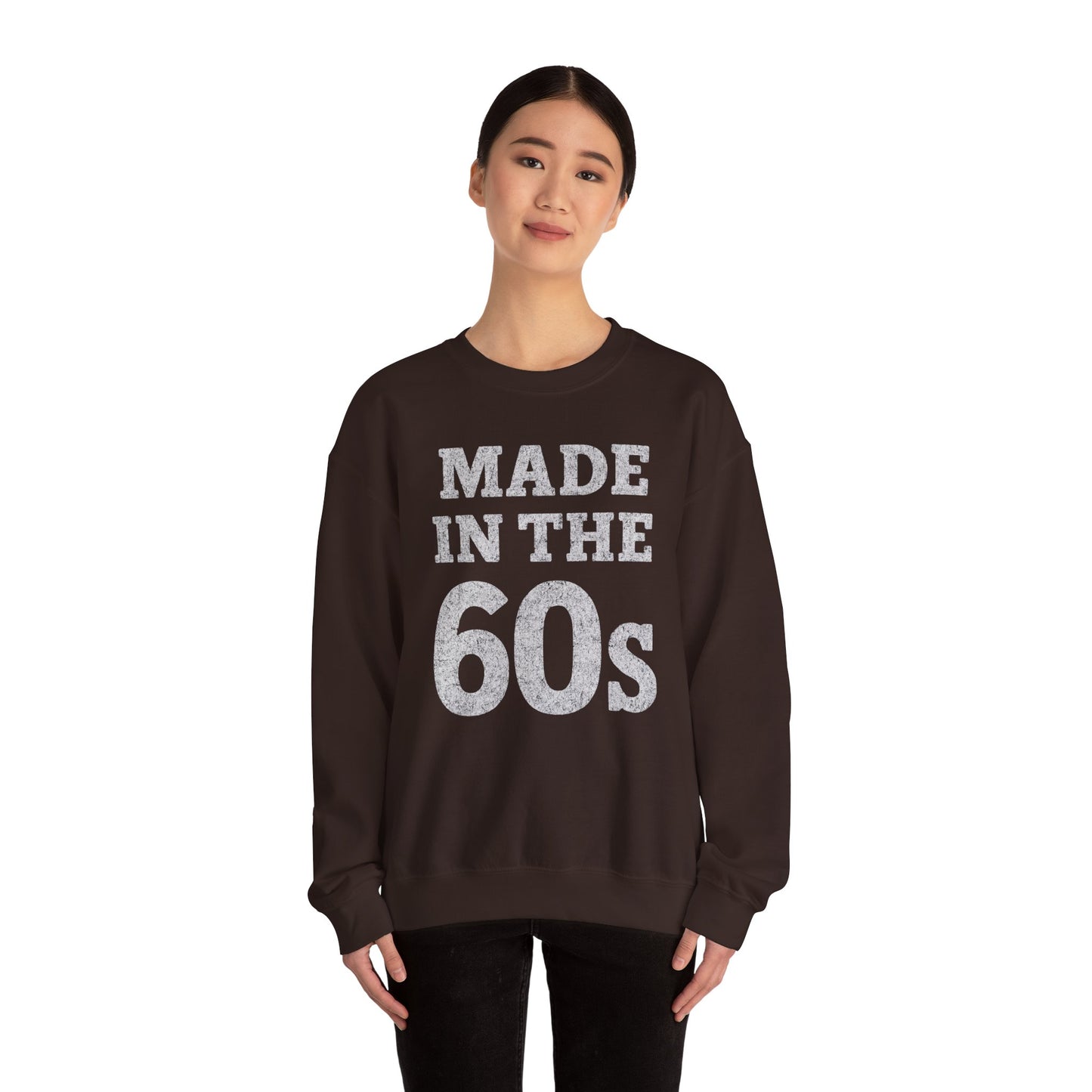 Vintage 60s Crewneck Sweatshirt - Retro Style Made in the 60s - Riff Raff Wear