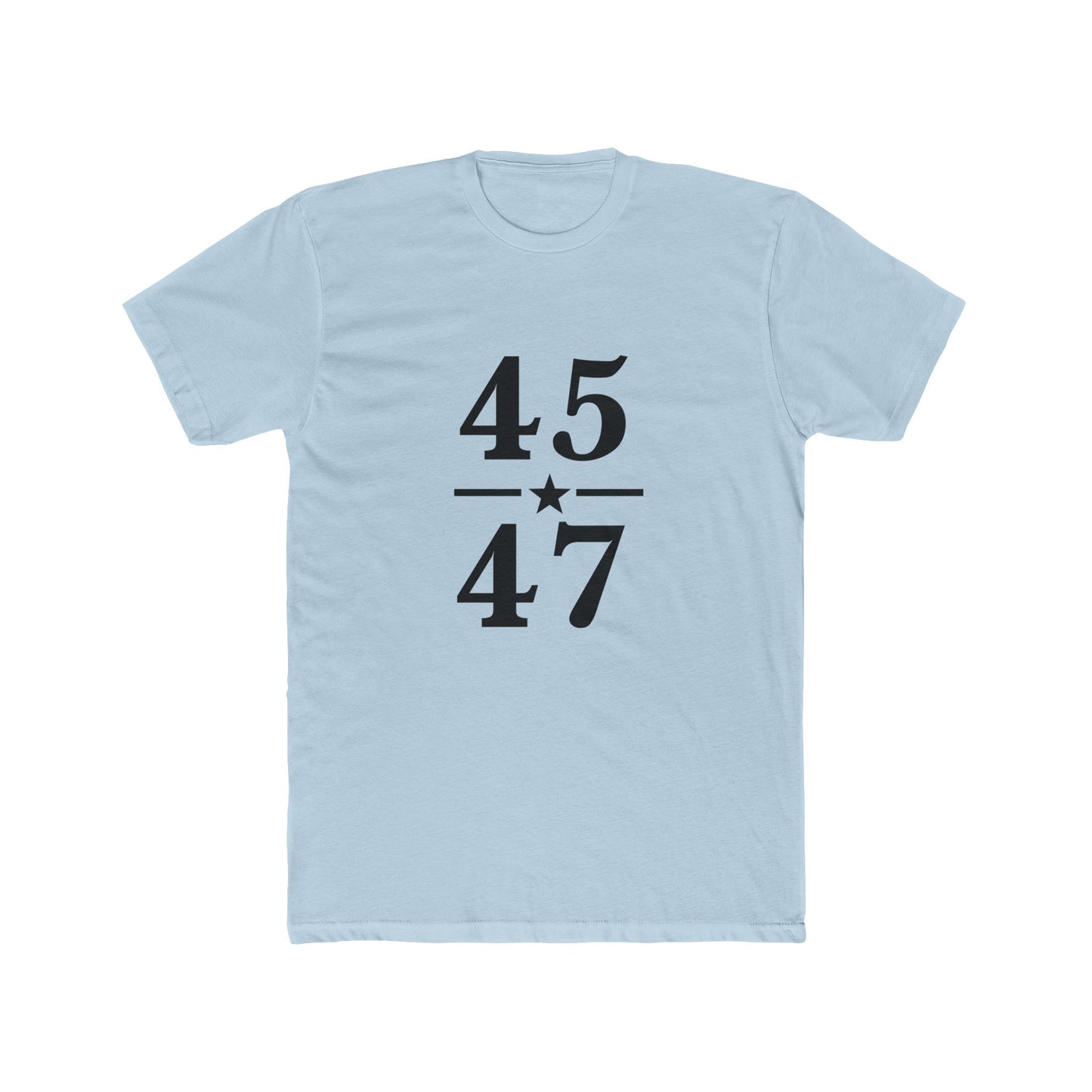 Riff Raff Wear 45 - 47 Trump 1 Unisex Cotton Crew Tee
