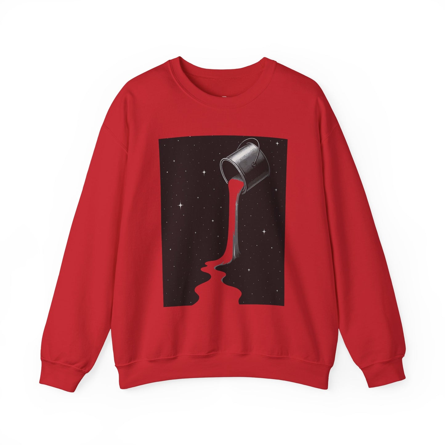 Cosmic Pour Crewneck Sweatshirt - Unisex Heavy Blend™ - Riff Raff Wear