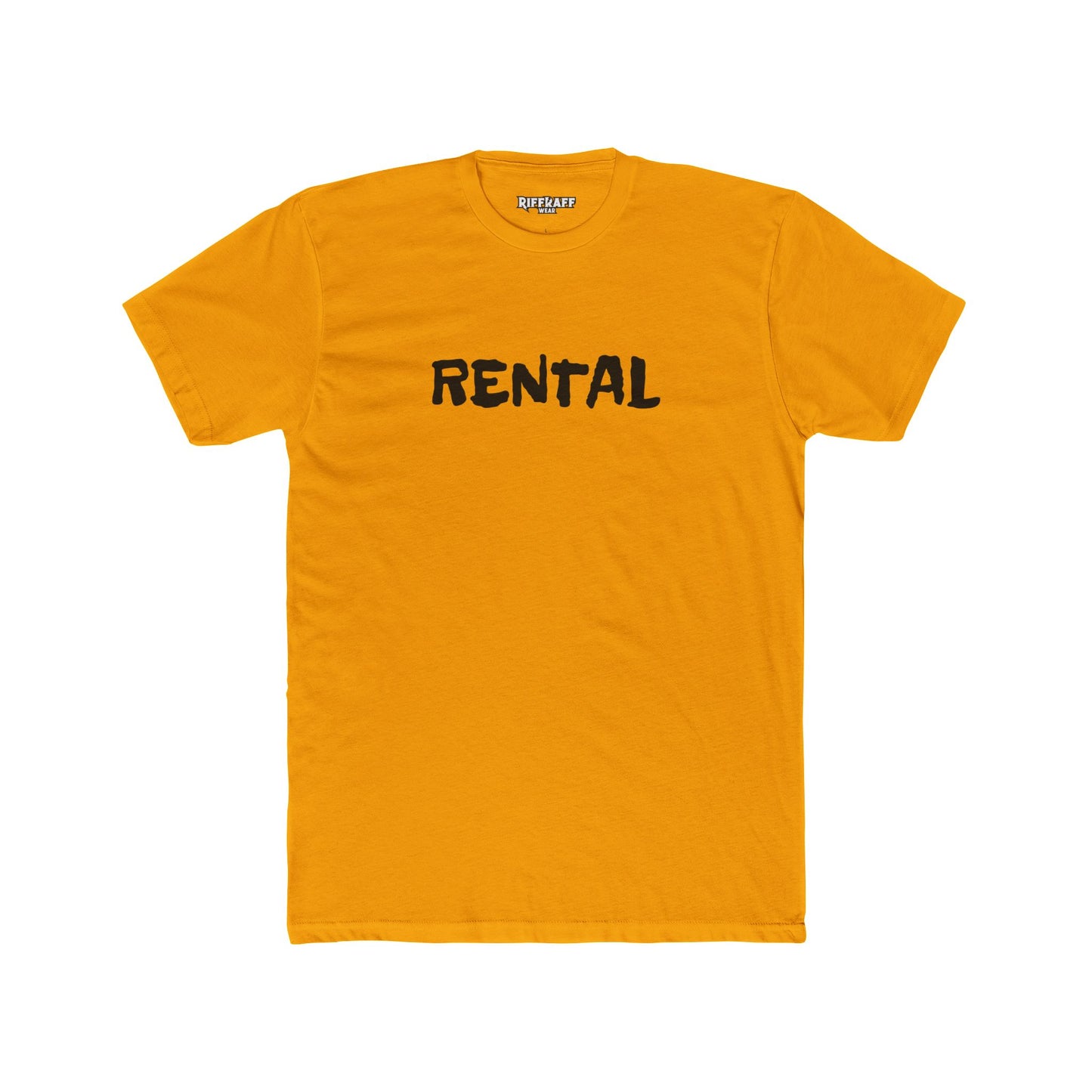 Casual Unisex Crew Tee - "RENTAL" Statement T-Shirt for Everyday Wear _ Riff Raff Wear