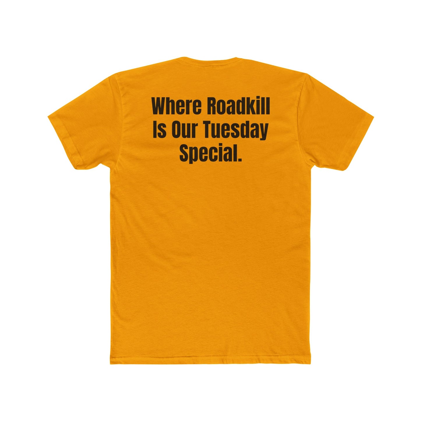 The Screaming Possum Unisex Cotton Crew Tee - Fun & Retro Graphic Shirt - Riff Raff Underground