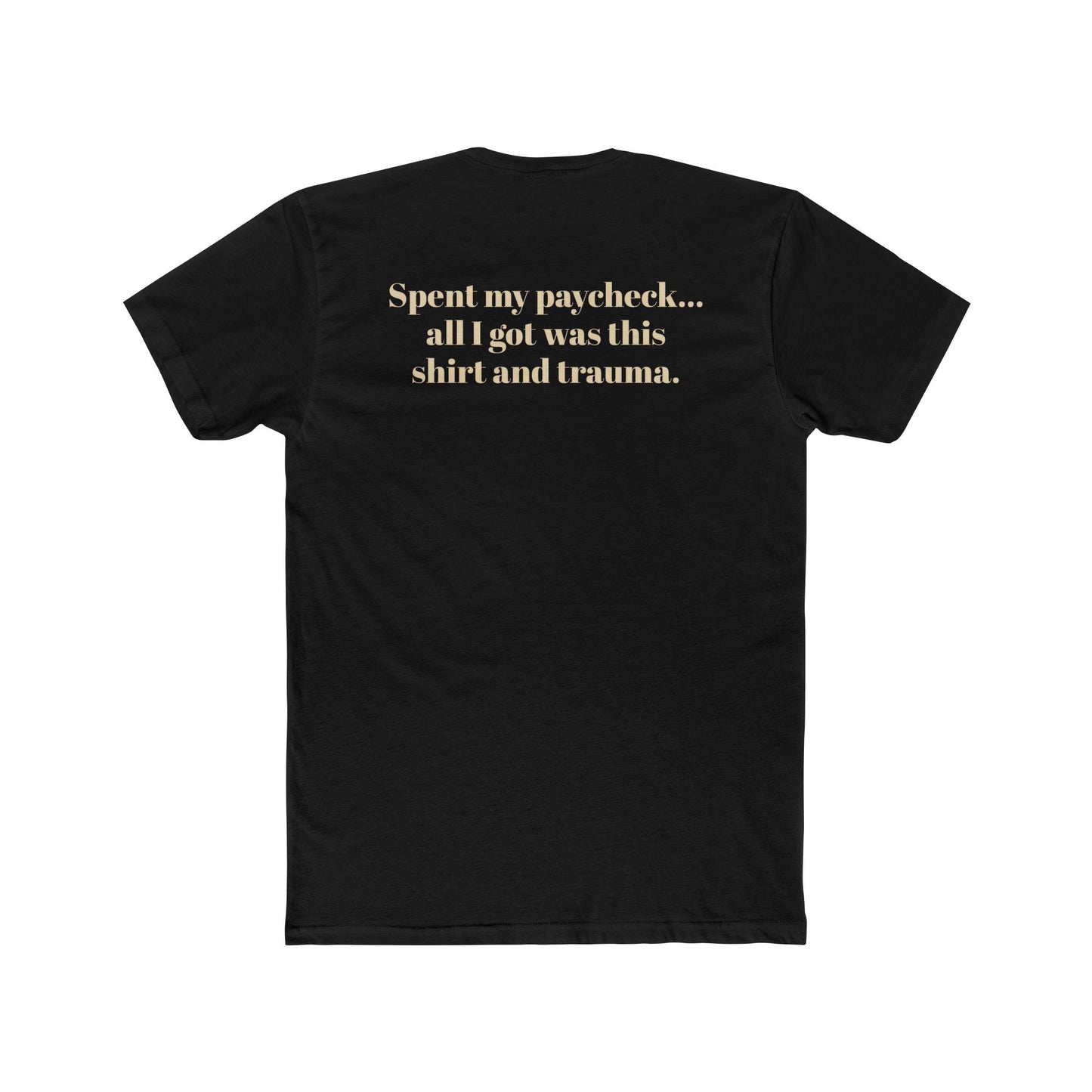 Mr. Happy's II Cafe Unisex Cotton Crew Tee - Fun Adult Humor T-Shirt - Riff Raff Wear Underground
