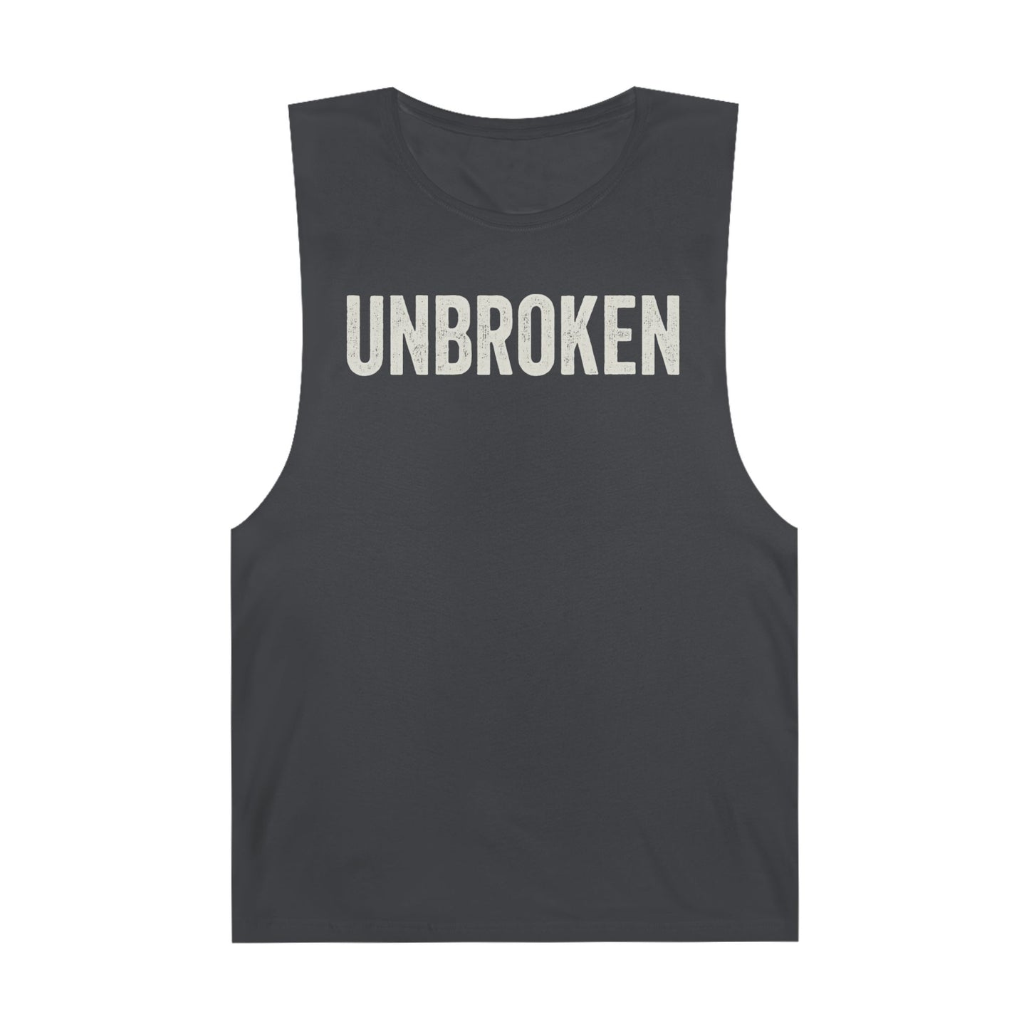 Unisex Unbroken Tank - Motivational Workout Apparel - Riff Raff Wear