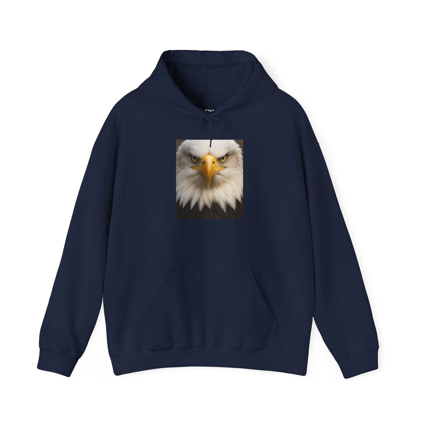 Eagle Graphic Heavy Blend Hoodie - Unisex Sweatshirt for Nature Lovers - Riff Raff Wear