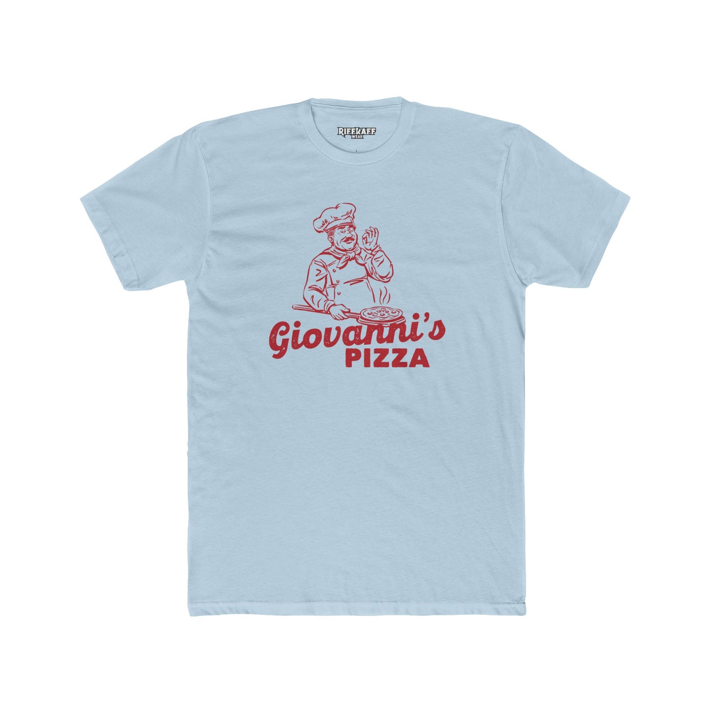 Unisex Cotton Crew Tee - Pizza Box - Riff Raff Wear