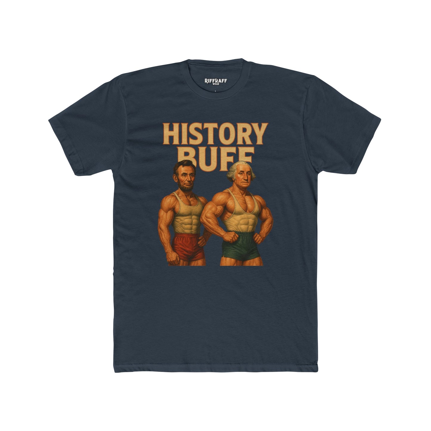 History Buff Unisex Cotton Crew Tee, Vintage Graphic T-Shirt, Gift for History Lovers, Casual Wear