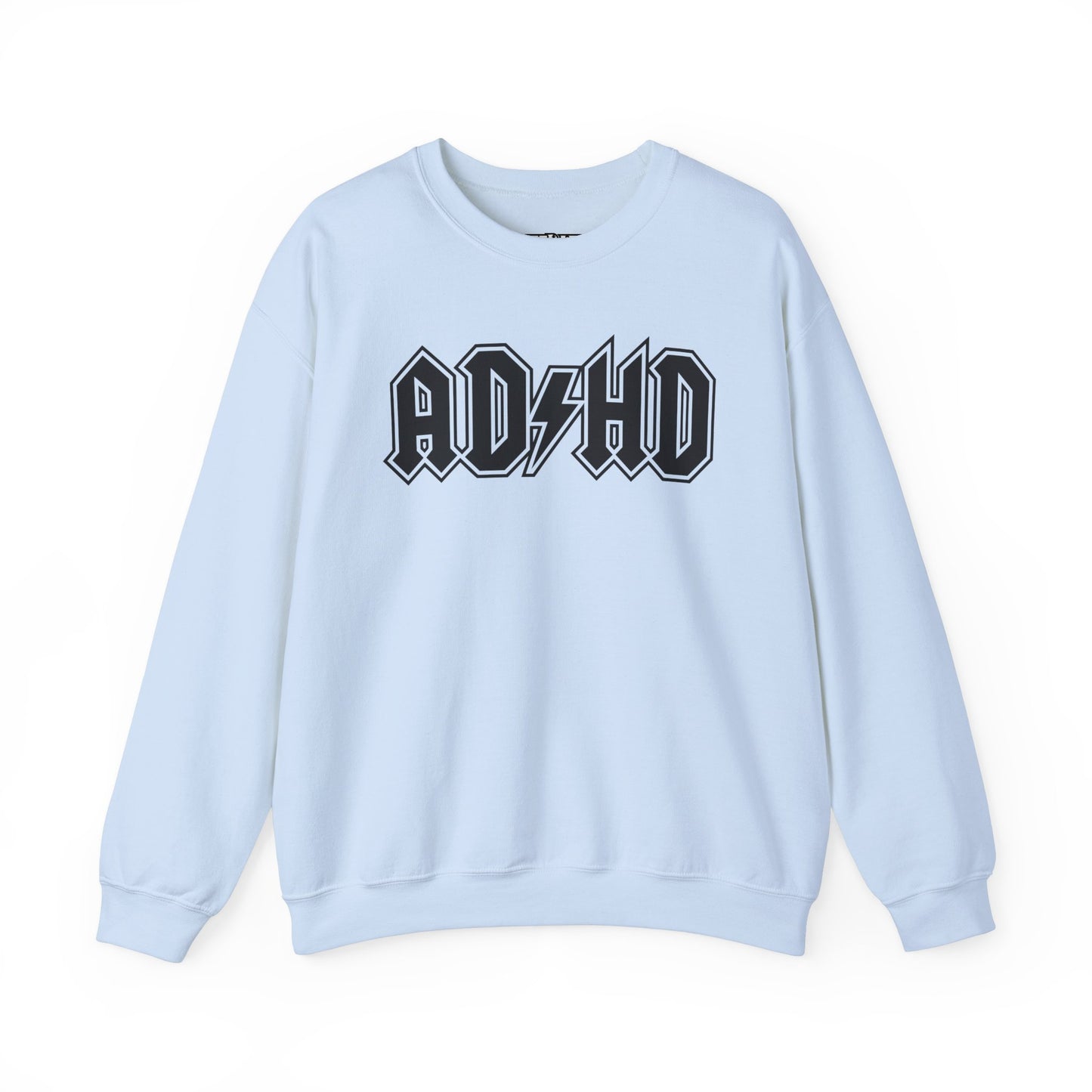 ADHD Graphic Crewneck Sweatshirt - Riff Raff Wear