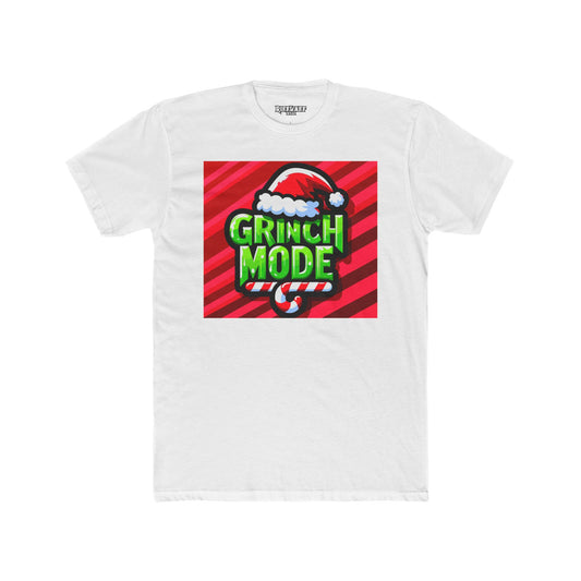 Grinch Mode Christmas T-Shirt | Unisex Crew Tee for Holiday Cheer, Funny Christmas Gift, Festive Apparel, Winter Casual Wear, Grinch Lovers - Riff Raff Wear