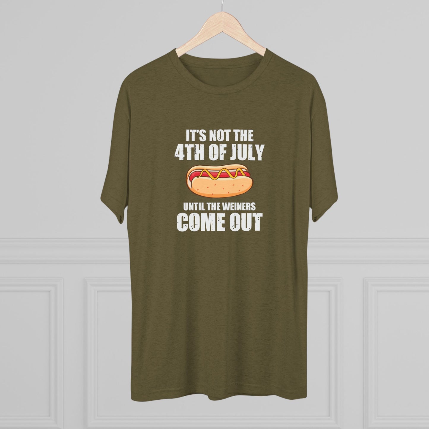 Riff Raff Wear 4th Of July Unisex Tri-Blend Crew Tee