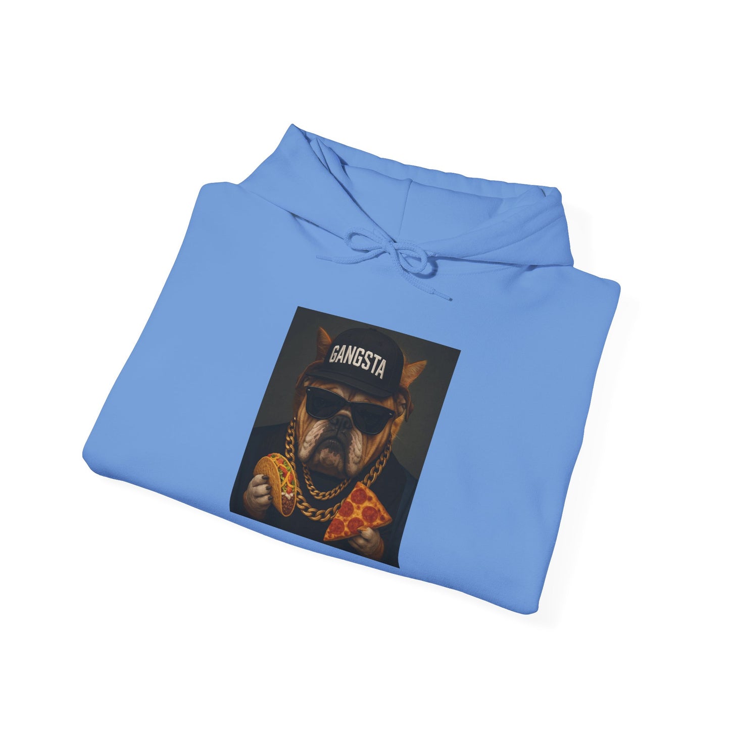 Gangsta Dog Hoodie - Unisex Heavy Blend™ Sweatshirt - Riff Raff Wear
