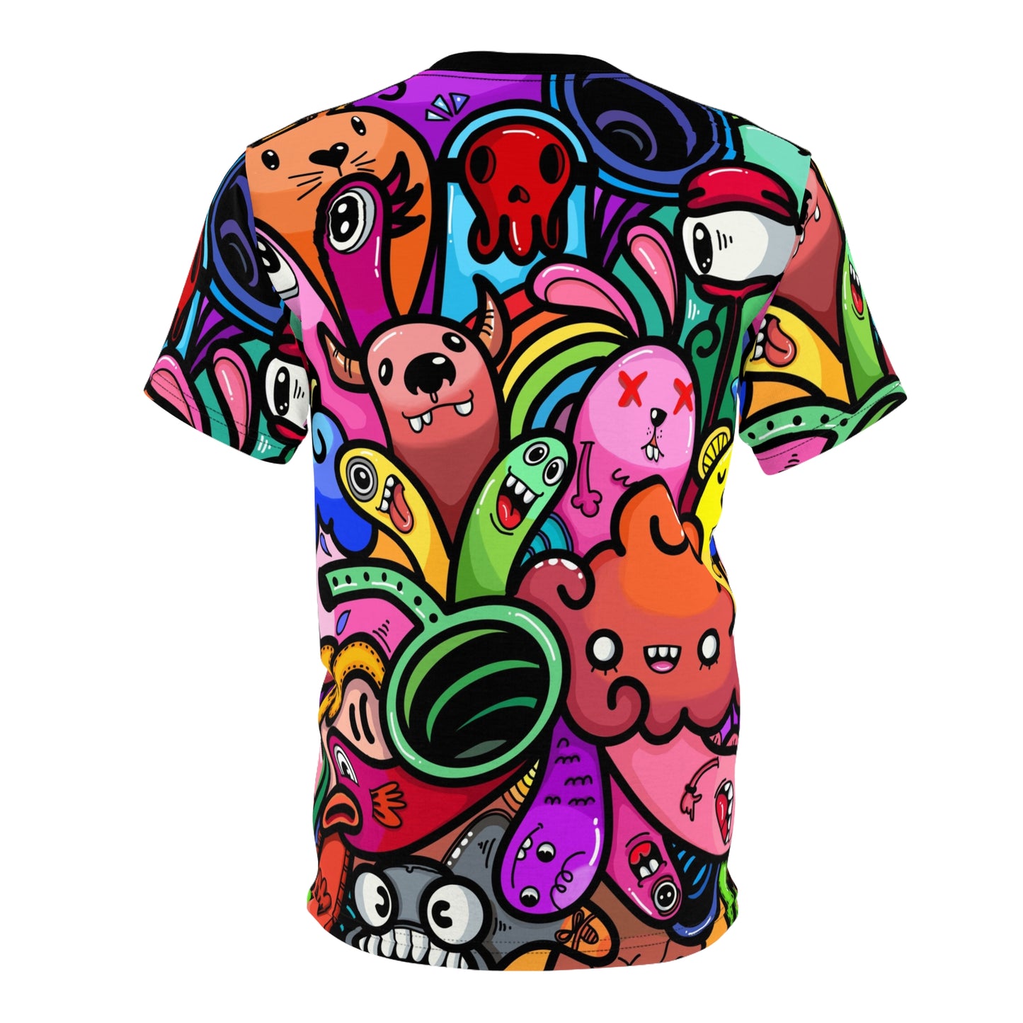 Streetwear - Doodles - Unisex Cut & Sew Tee (AOP) - Riff Raff Wear