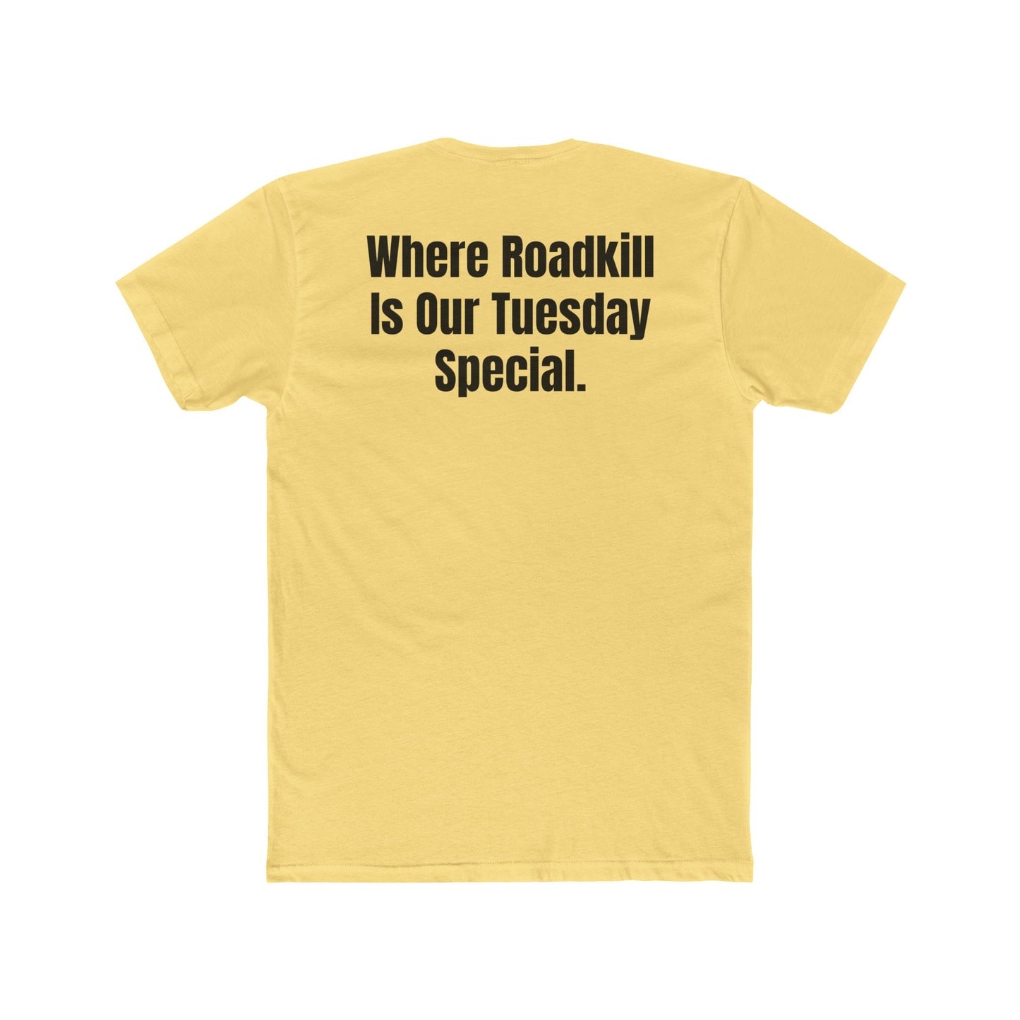 The Screaming Possum Unisex Cotton Crew Tee - Fun & Retro Graphic Shirt - Riff Raff Underground