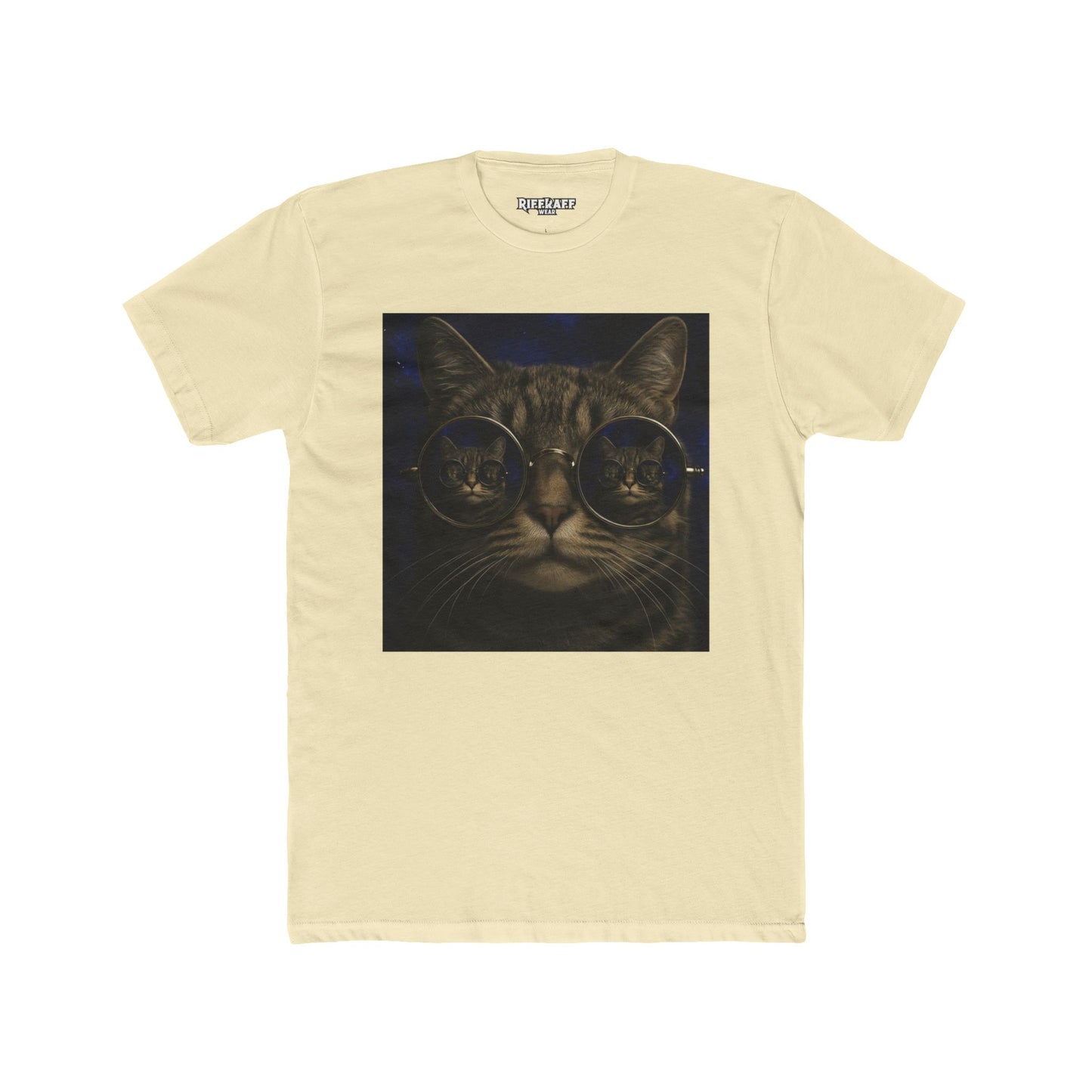 Cool Cat Unisex Cotton Crew Tee - Fun Pet Lover Shirt - Riff Raff Wear