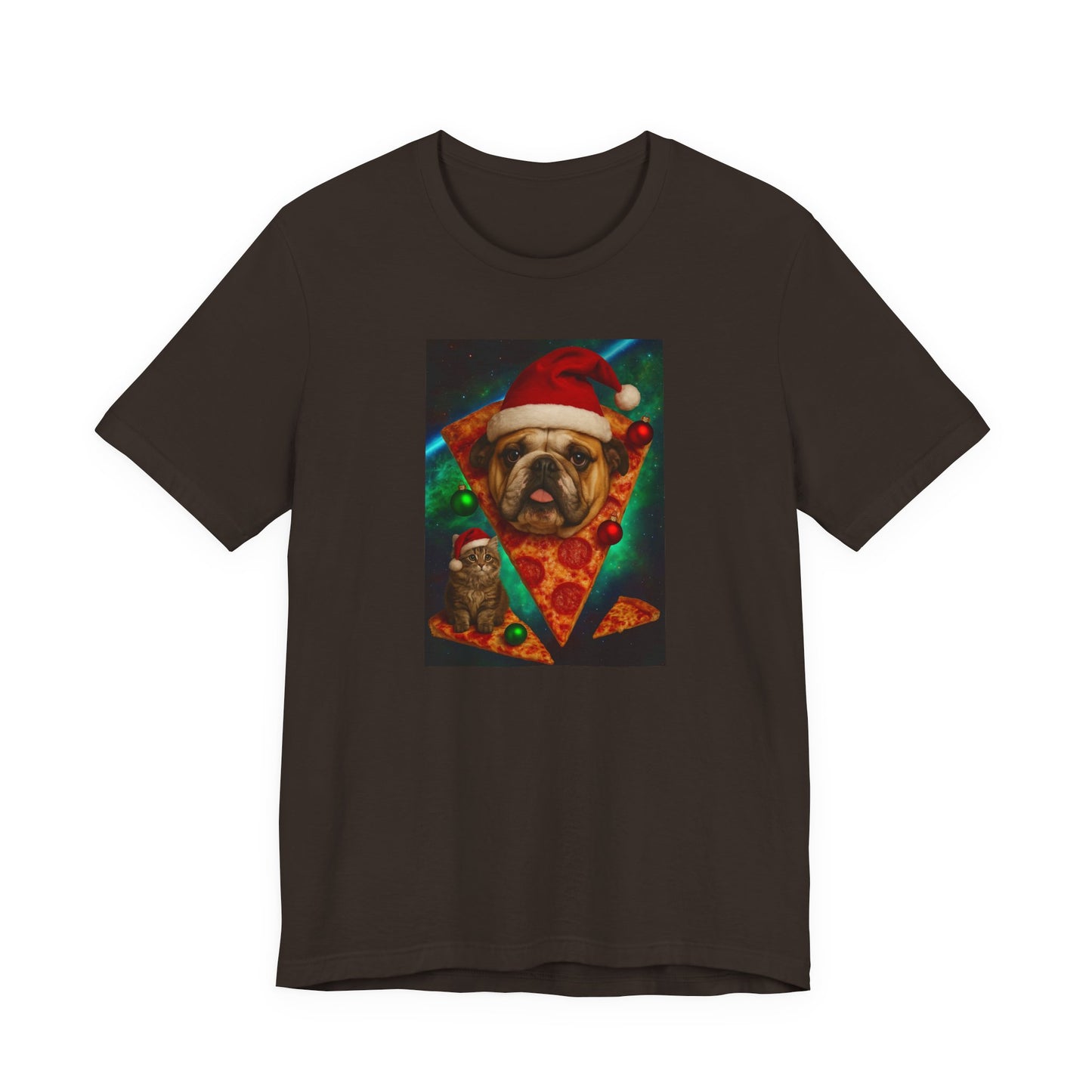 Funny Christmas Pug Shirt, Holiday Tee, Pet Lover Gift, Unisex Festive T-Shirts, Cute Animal Apparel, Christmas Party Outfit - Riff Raff Wear