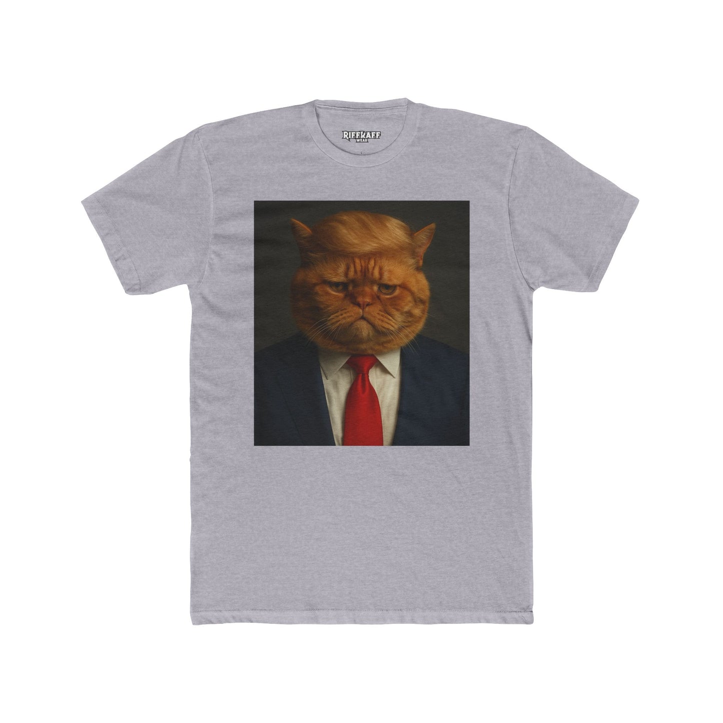 Fat Cat President Unisex Cotton Crew Tee - Riff Raff Wear