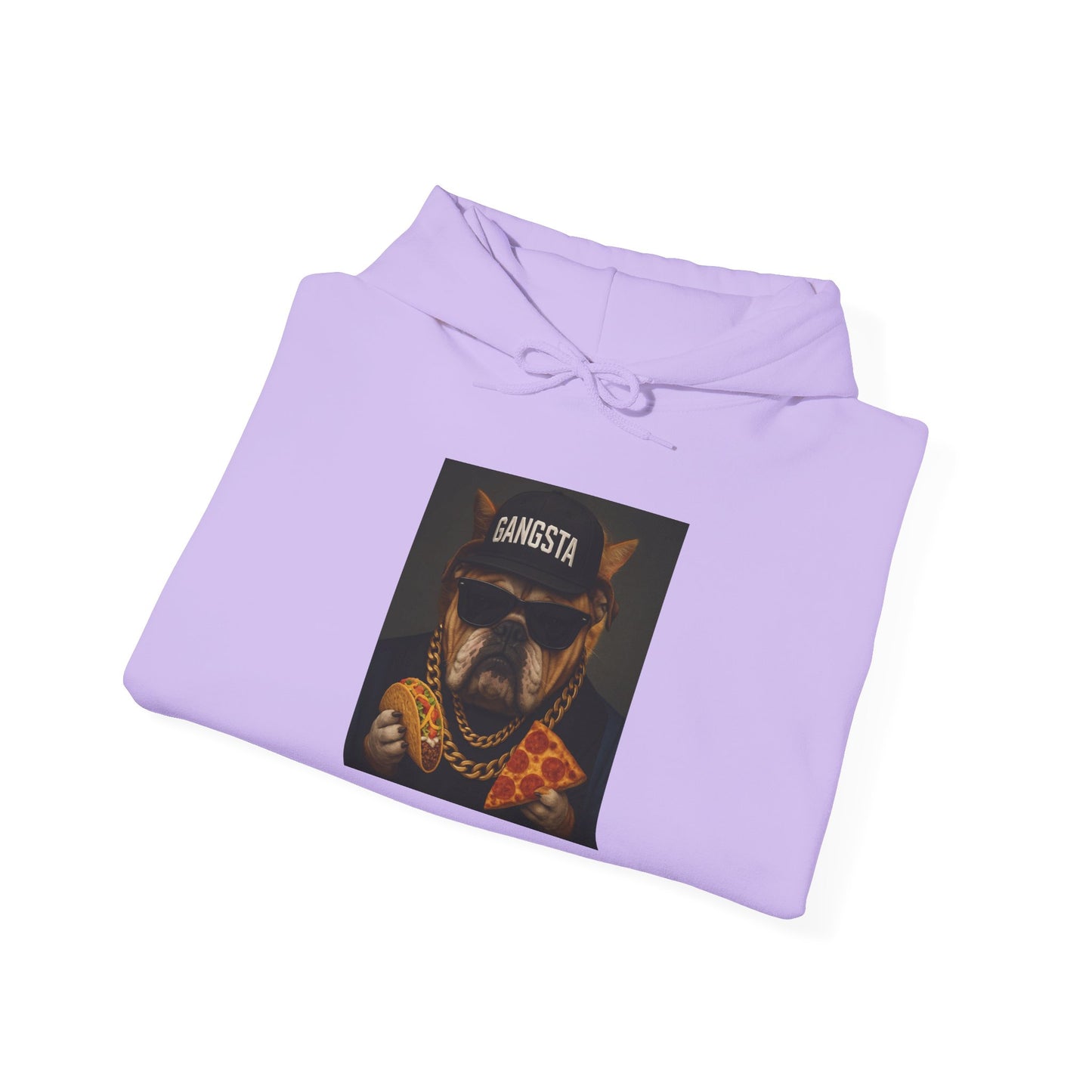 Gangsta Dog Hoodie - Unisex Heavy Blend™ Sweatshirt - Riff Raff Wear
