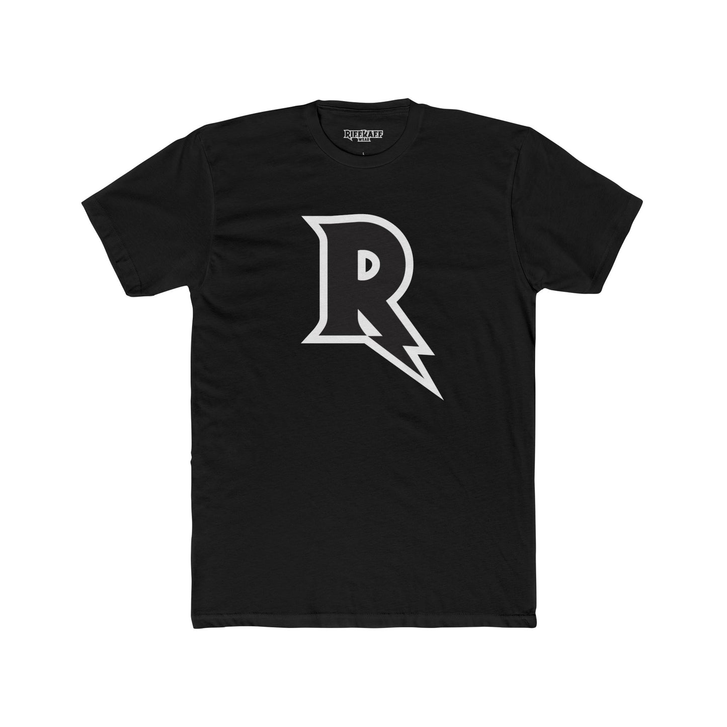 RIff Raff R Lightning Unisex Cotton Crew Tee - Casual Graphic T-Shirt for Everyday Wear - Riff Raff Wear