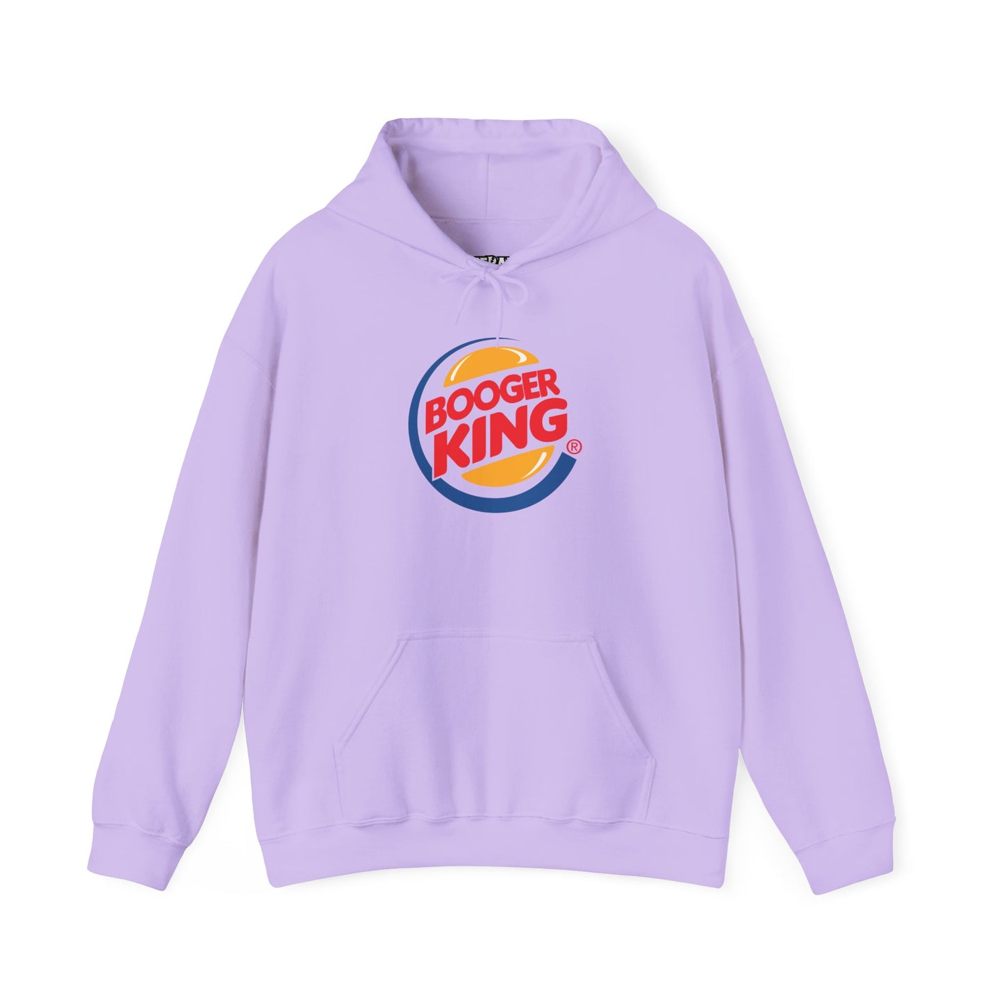 Parody Logo Series "Booger King" Graphic - Funny Unisex Heavy Blend™ Hooded Sweatshirt - Riff Raff Wear