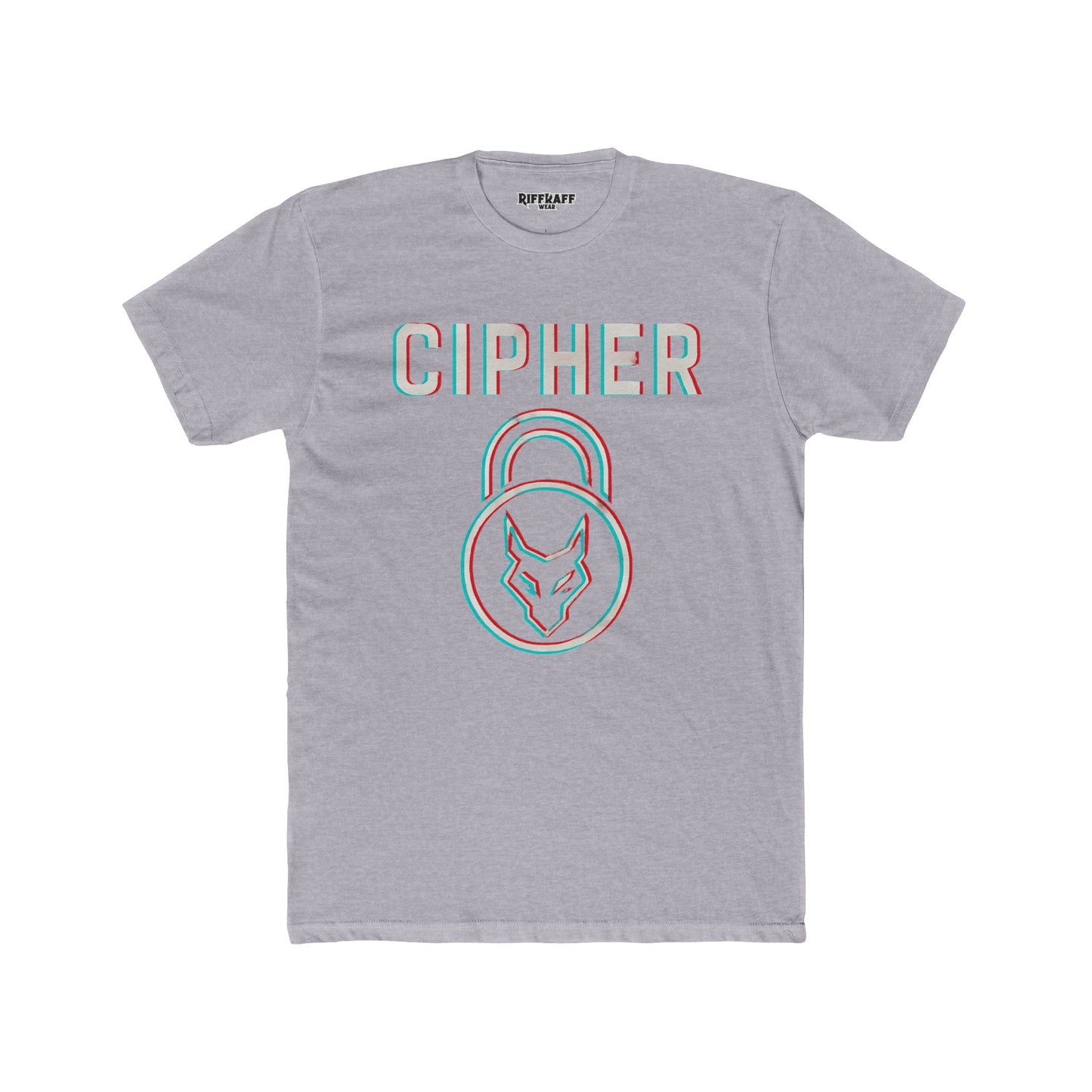 AKUMA CORE  - Cipher Unisex Cotton Crew Tee - Stylish & Comfy Graphic T-Shirt for Trendsetters - Riff Raff Wear
