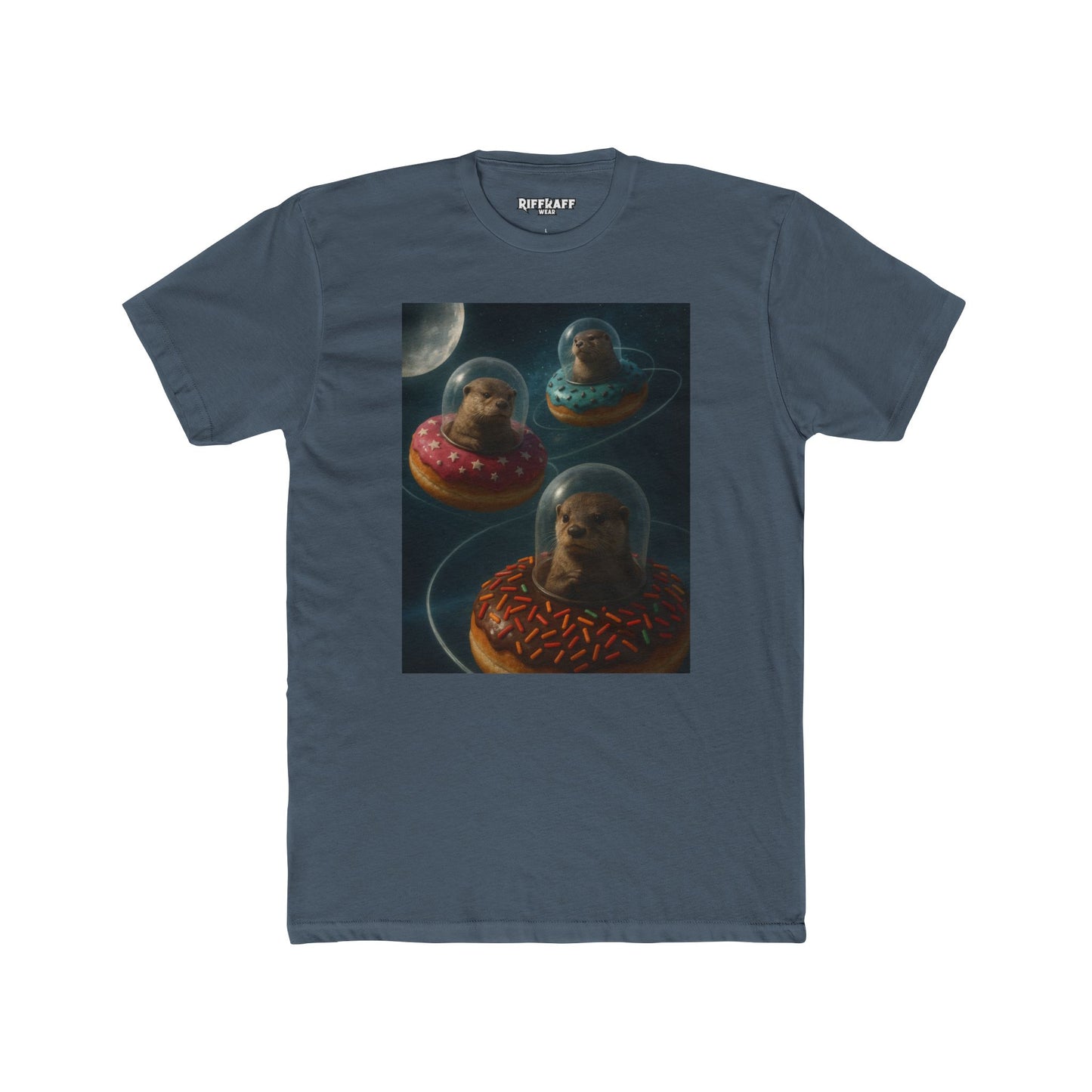 Otter Space Unisex Cotton Crew Tee - Riff Raff Wear