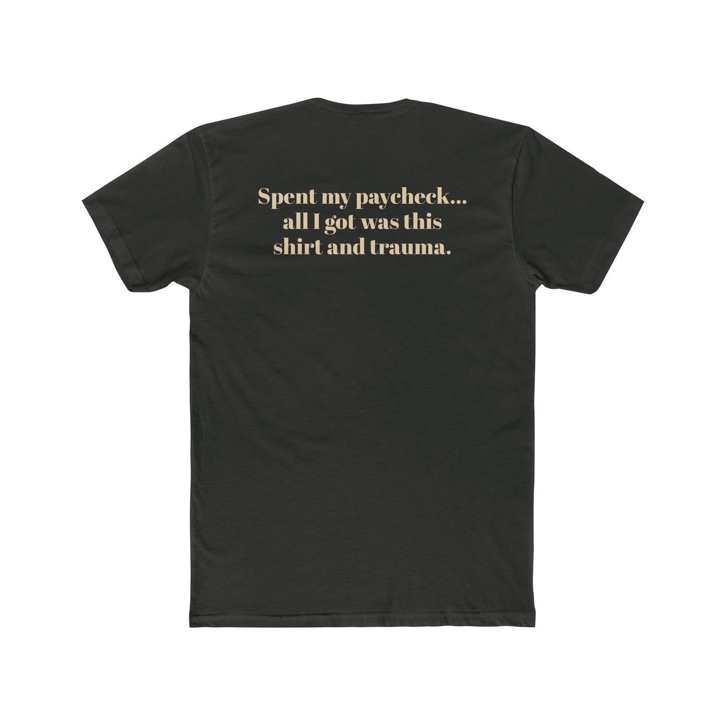 Mr. Happy's II Cafe Unisex Cotton Crew Tee - Fun Adult Humor T-Shirt - Riff Raff Wear Underground
