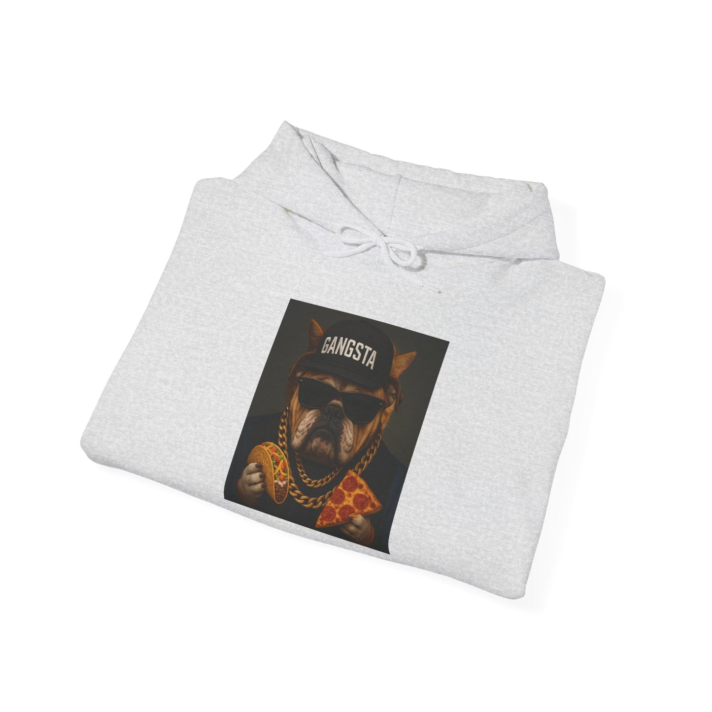 Gangsta Dog Hoodie - Unisex Heavy Blend™ Sweatshirt - Riff Raff Wear