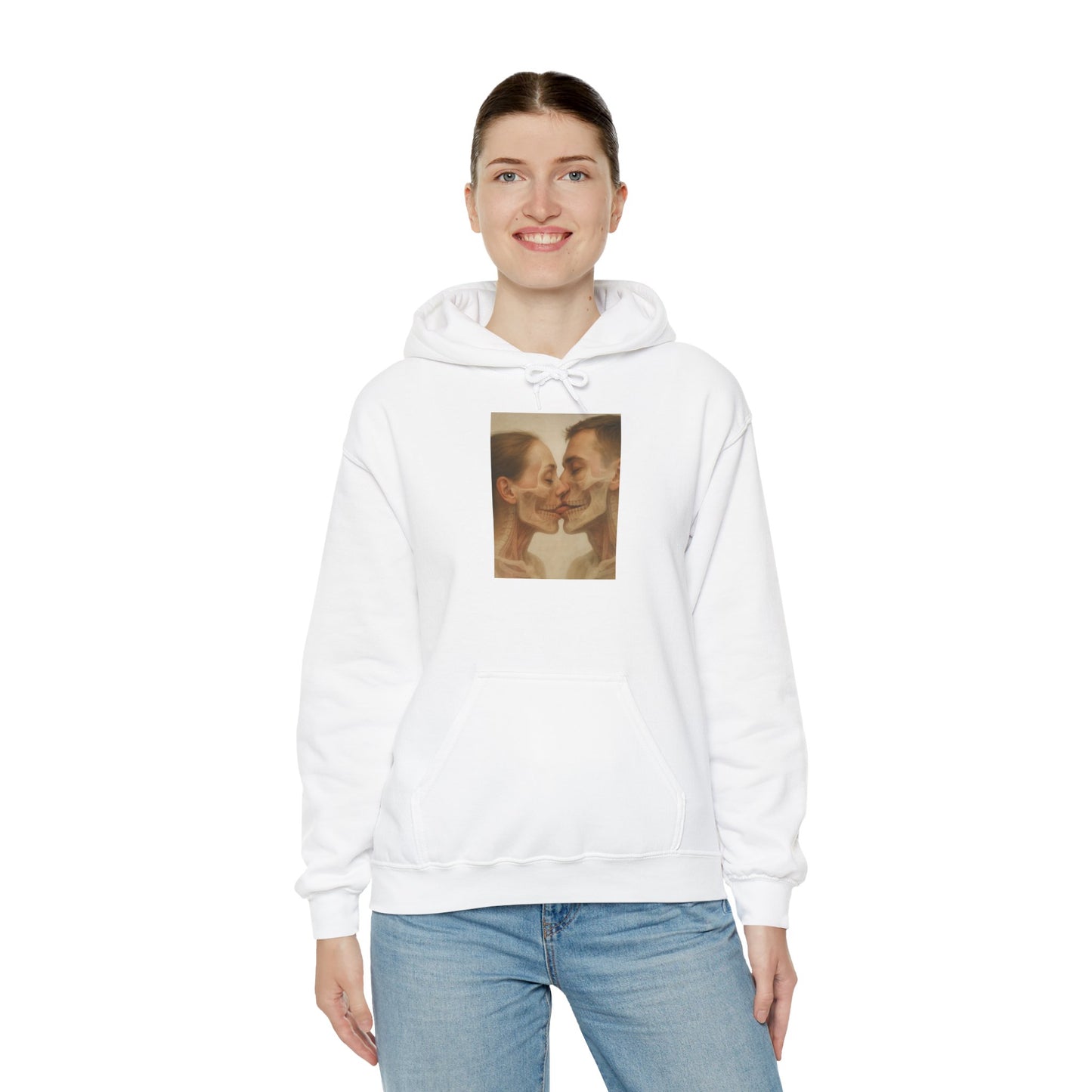 Romantic Art Hooded Sweatshirt - Unisex Heavy Blend™, Perfect for Couples - Riff Raff Wear