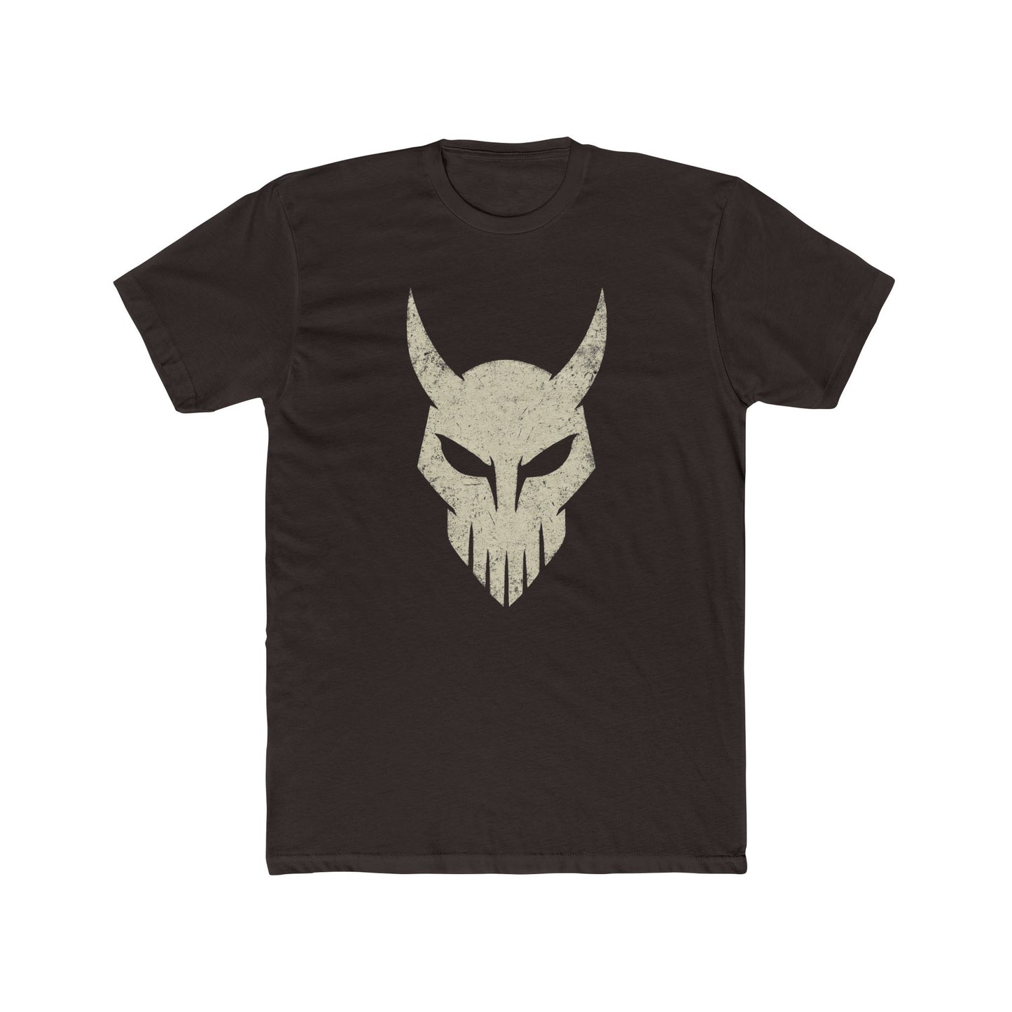 Bold Viking Skull Unisex Cotton Crew Tee - Graphic Tee for Casual Wear - Riff Raff Wear - Fitness