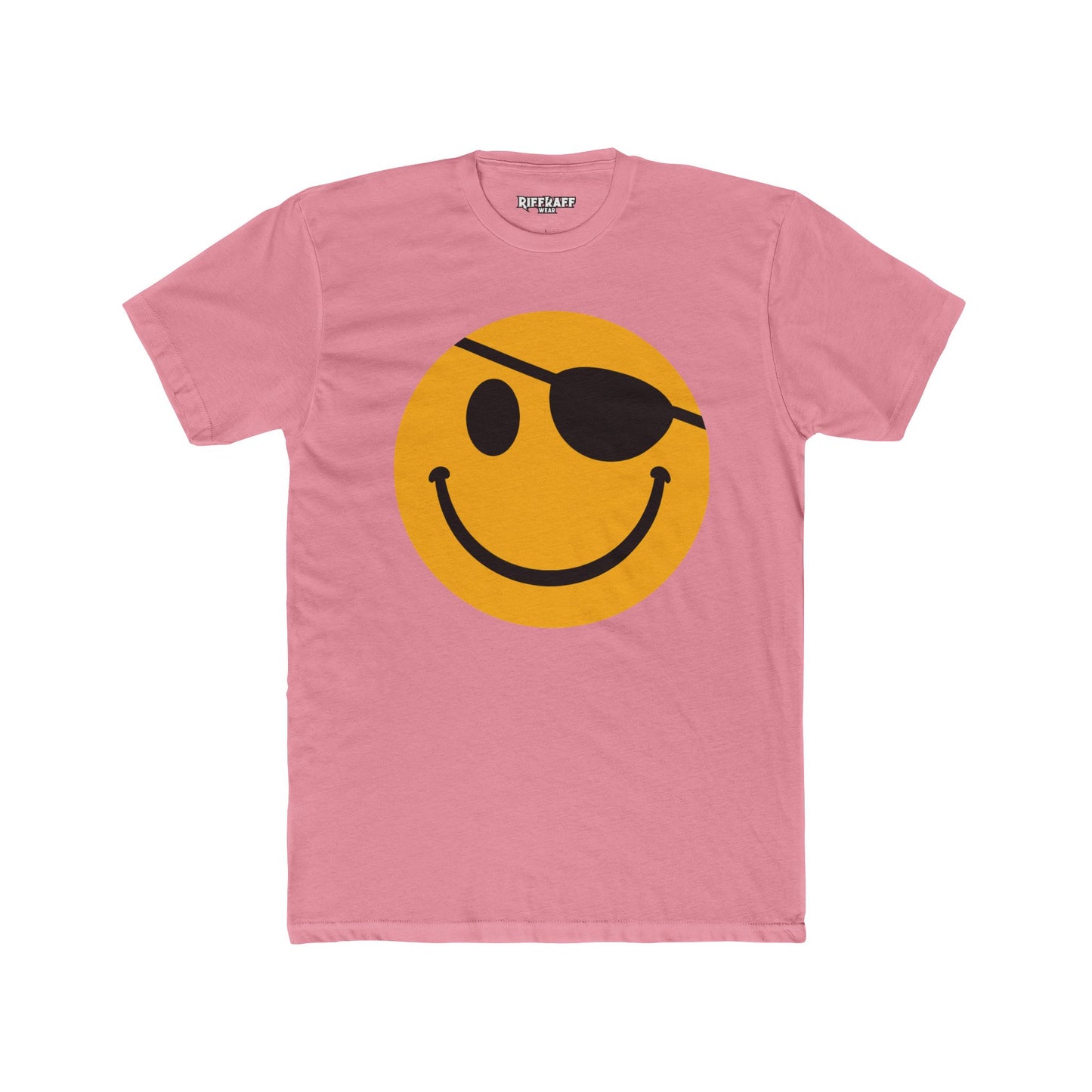 Pirate Smile Unisex Cotton Crew Tee - Fun and Playful Graphic T-Shirt - Riff Raff Wear