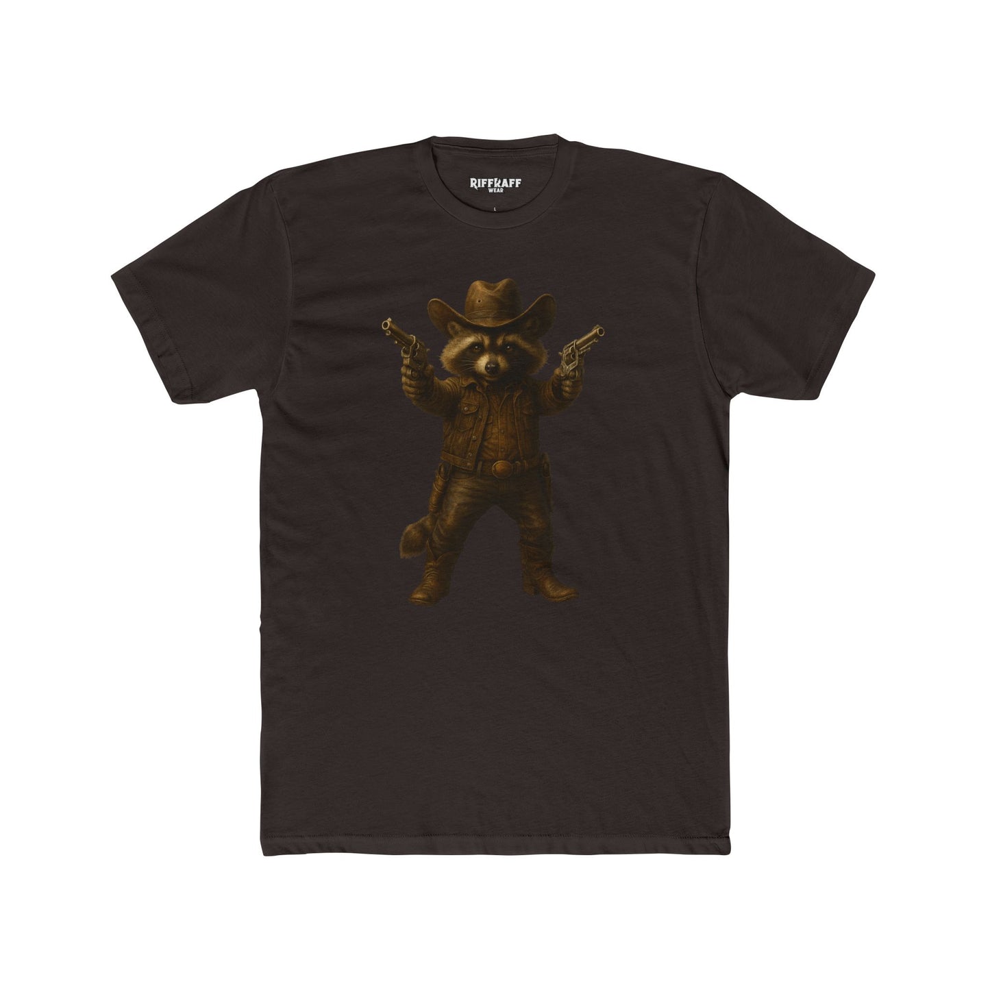 Funny Cowboy Graphic Tee, Unisex Cotton Crew Shirt, Western Style - Riff Raff Wear