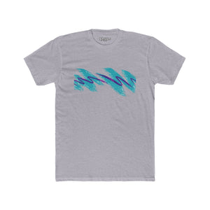 Retro Wave Unisex Cotton Crew Tee - Perfect for Casual Vibes - Riff Raff Wear