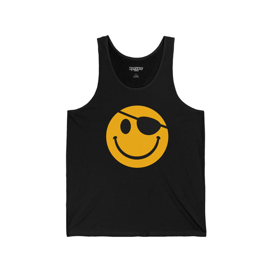 Pirate Smile Unisex Tank Top - Fun Summer Apparel - Riff Raff Wear
