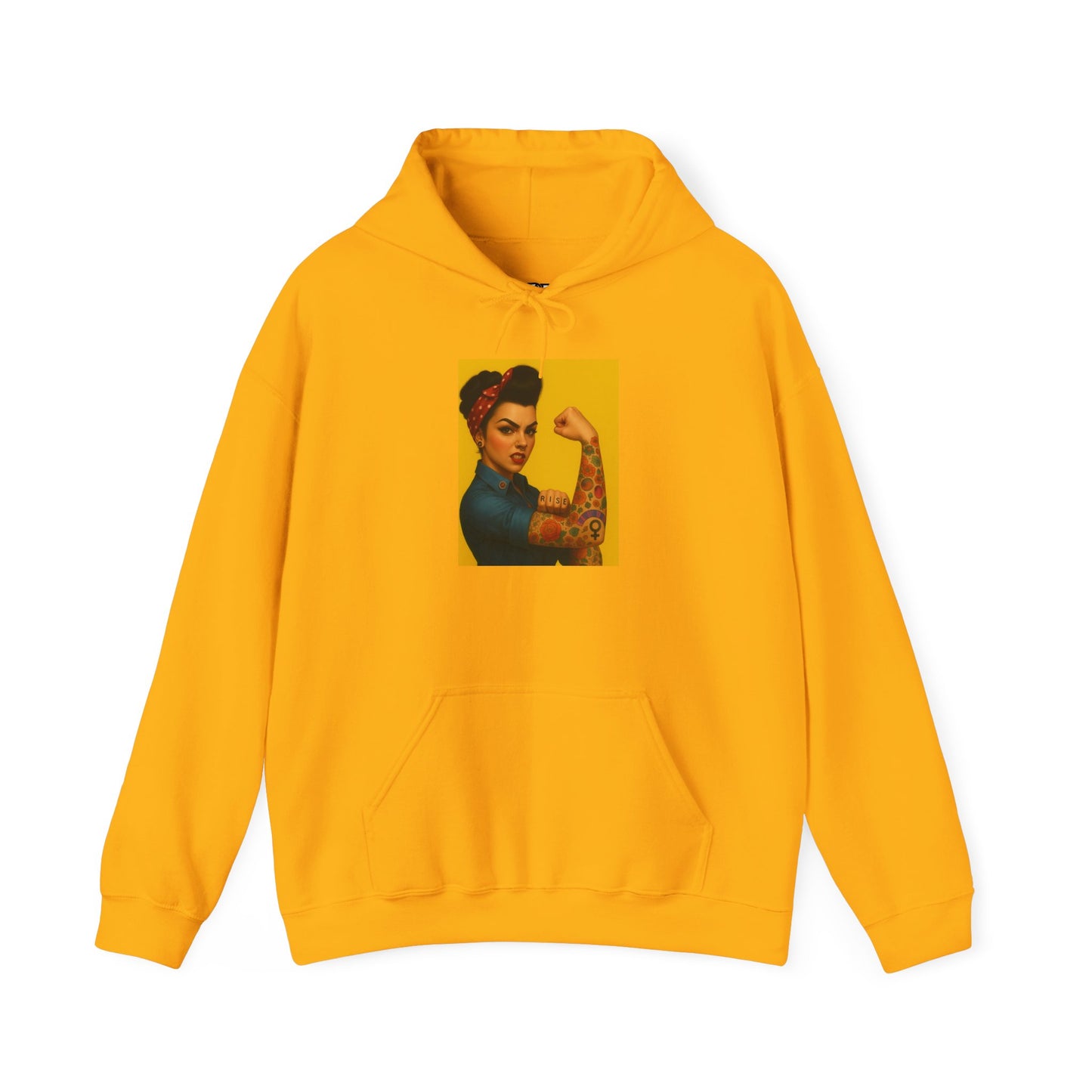 Empowering Feminist Hoodie | Unisex Heavy Blend™ Sweatshirt - Riff Raff Wear