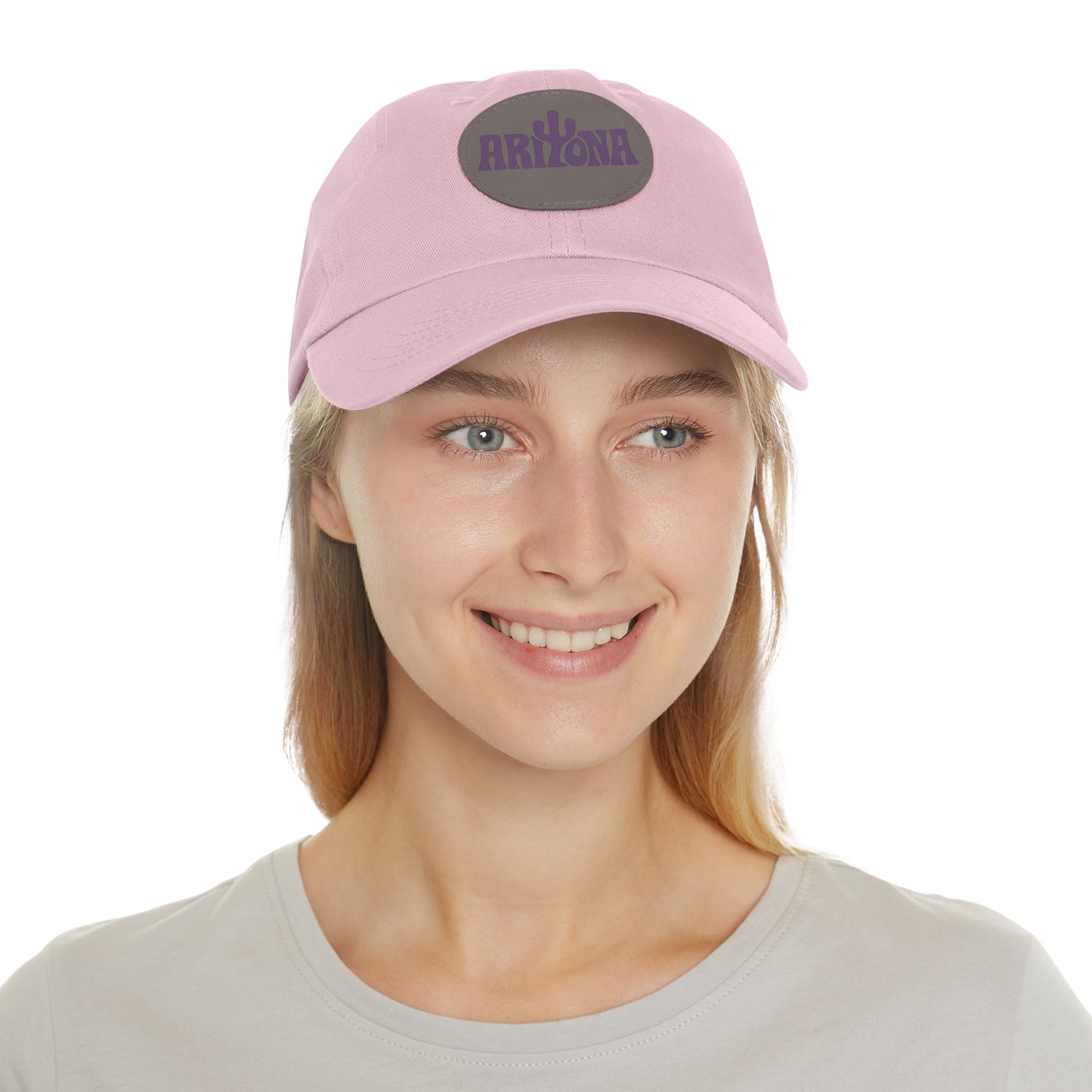 Arizona Dad Hat with Leather Patch - Casual & Stylish Cap
