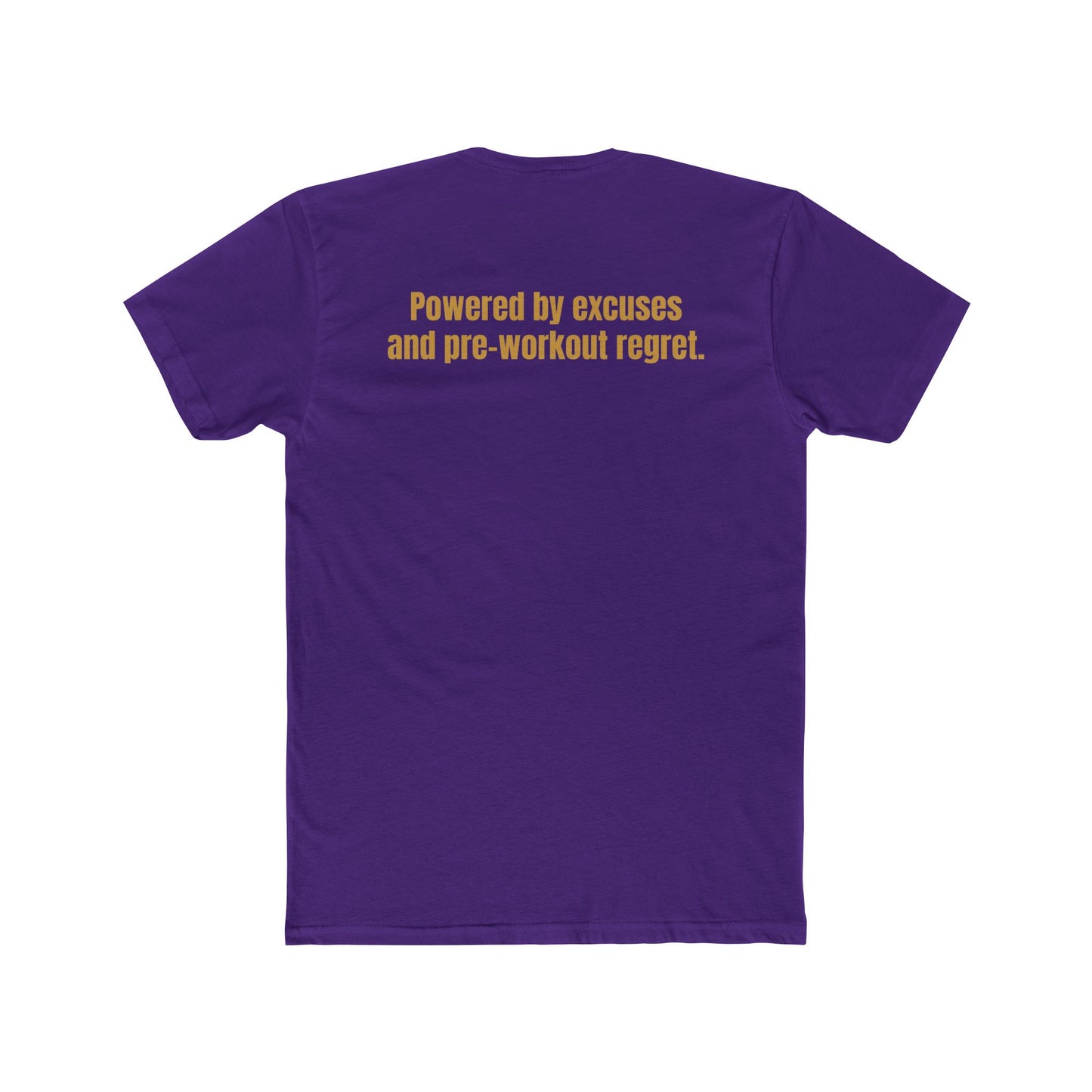 Unisex Cotton Crew Tee - Slump House Gym | No Reps, Just Vibes | Perfect for Fitness Enthusiasts - Riff Raff Underground