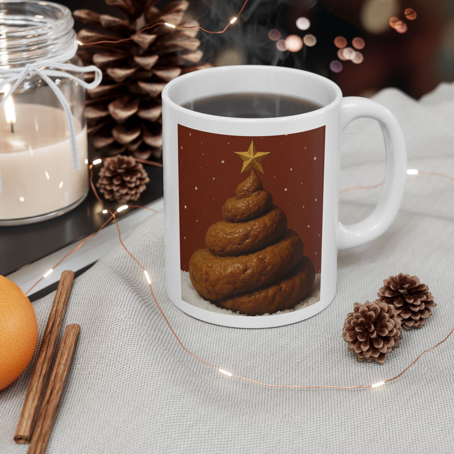 Cozy Fall Ceramic Mug - Seasonal Beverage Lover Gift, Pumpkin Spice, Autumn Decor, Harvest Celebration, Coffee Lovers, Cozy Home Accents - Riff Raff Wear