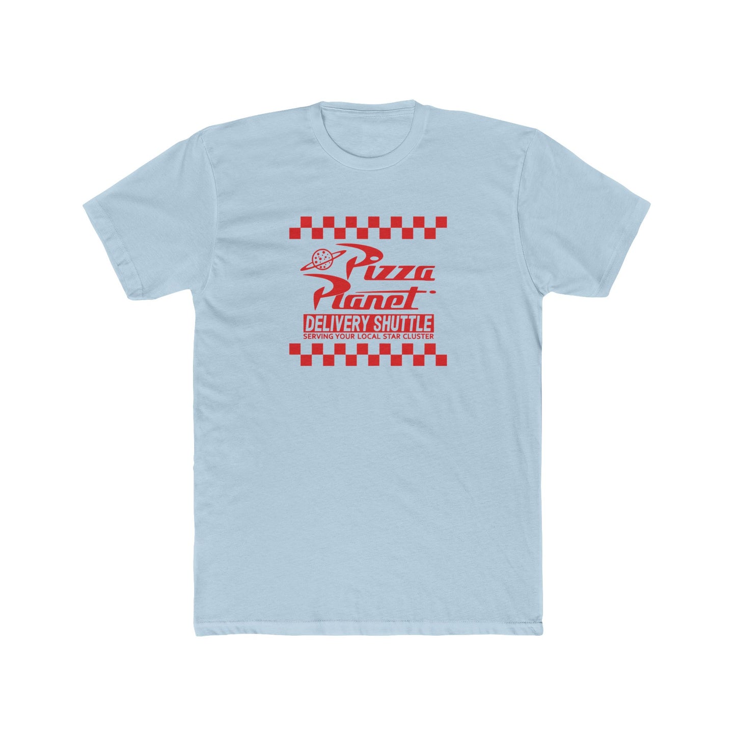 Pizza Planet Delivery Crew Tee - Unisex Cotton T-Shirt for Pizza Lovers - Riff Raff Wear