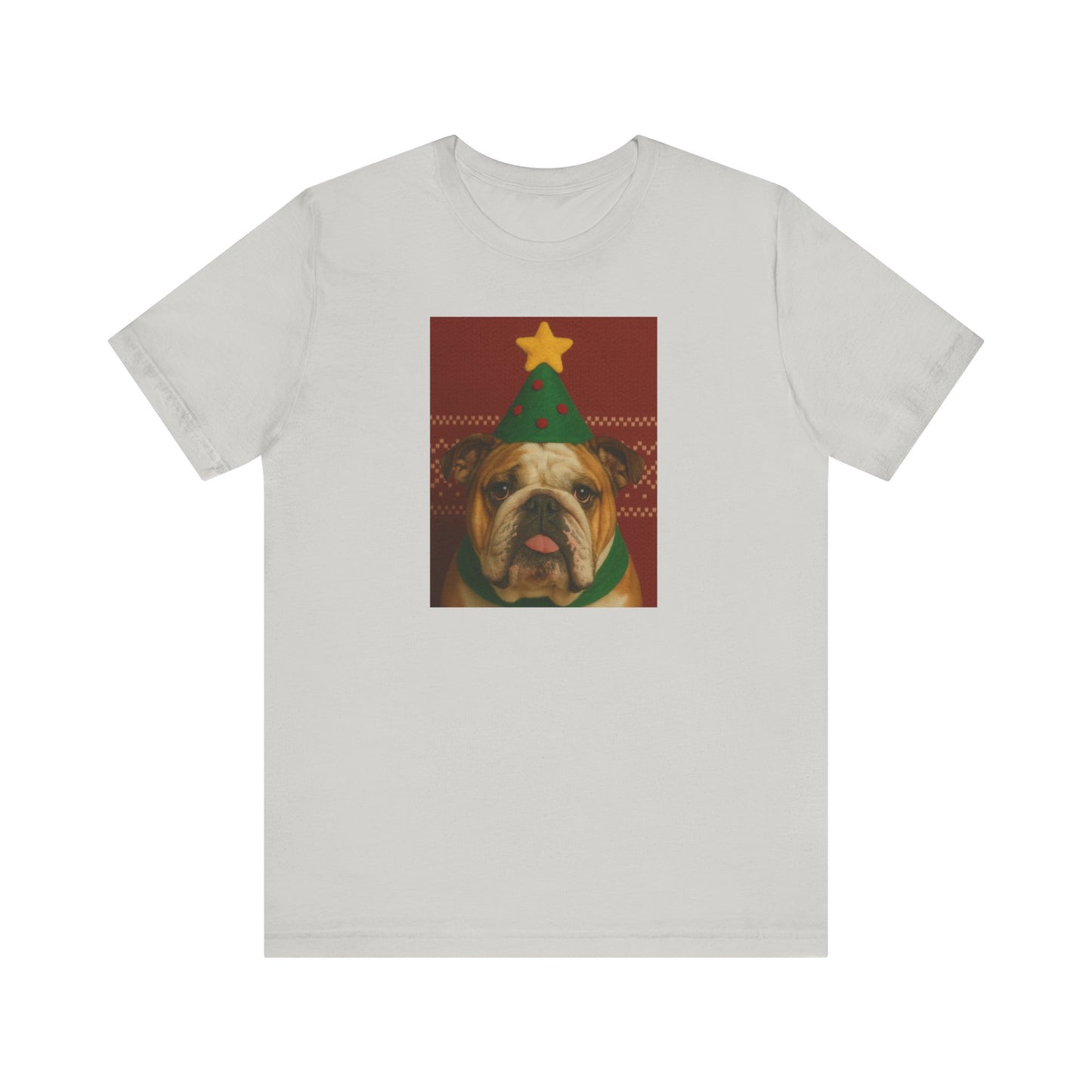 Festive Dog Christmas Tee, Cute Holiday T-Shirt, Unisex Pet Lover Gift, Funny Pet Design, Christmas Apparel - Riff Raff Wear