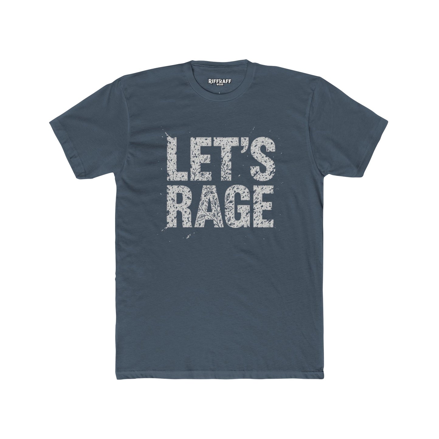 Unisex Cotton Crew Tee - Let's Rage Graphic T-Shirt for Music Lovers - Riff Raff Wear