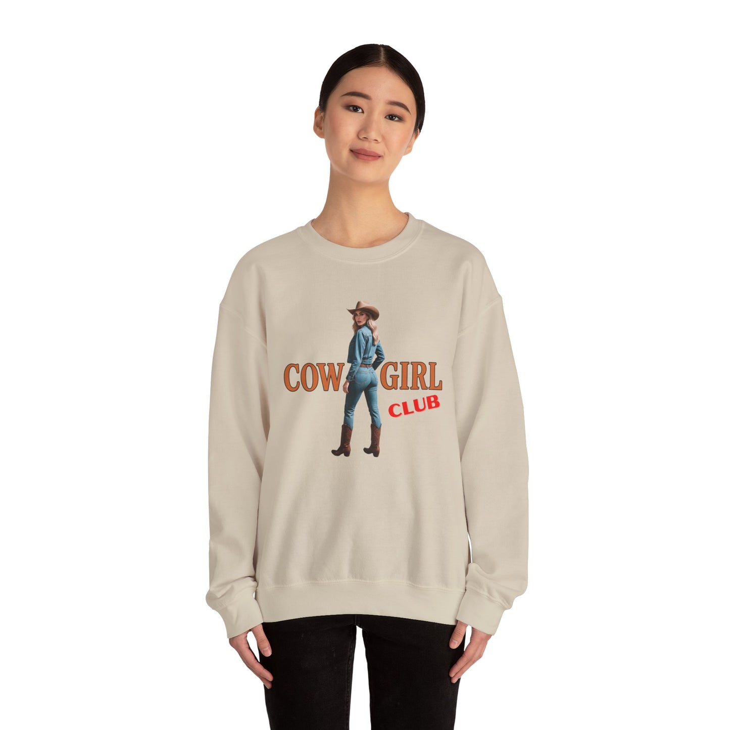 Cowgirl Club Unisex Heavy Blend™ Sweatshirt - Riff Raff Wear