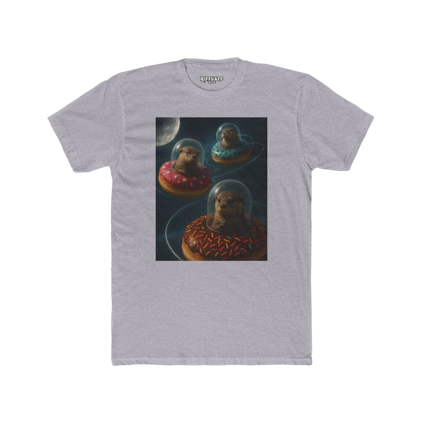 Otter Space Unisex Cotton Crew Tee - Riff Raff Wear
